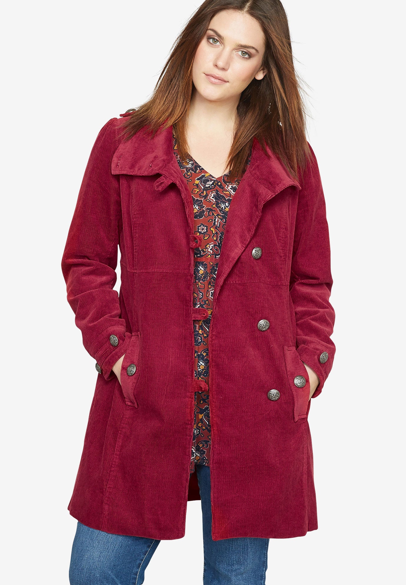 Corduroy Coat by Castaluna Roaman's