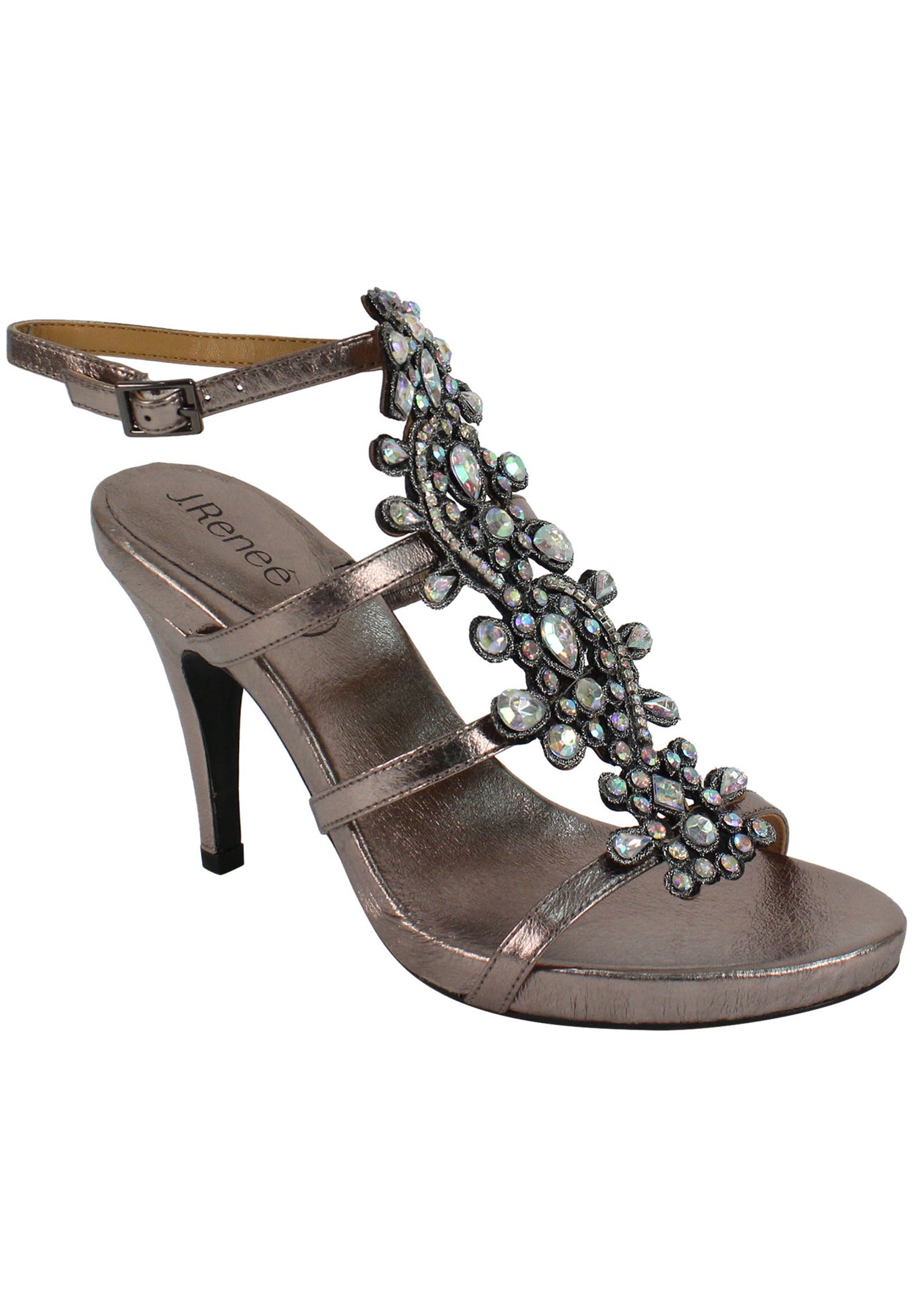 Evadine Sandal by J.ReneeÂ®| Plus Size Dress Sandals | Roaman's