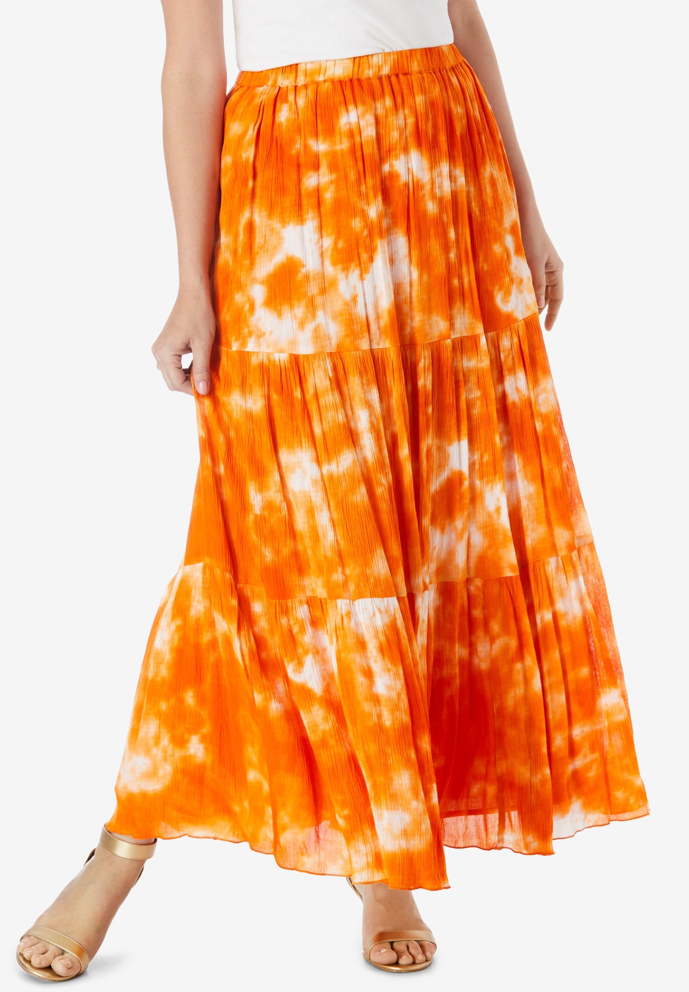 TieDye Maxi Skirt Roaman's