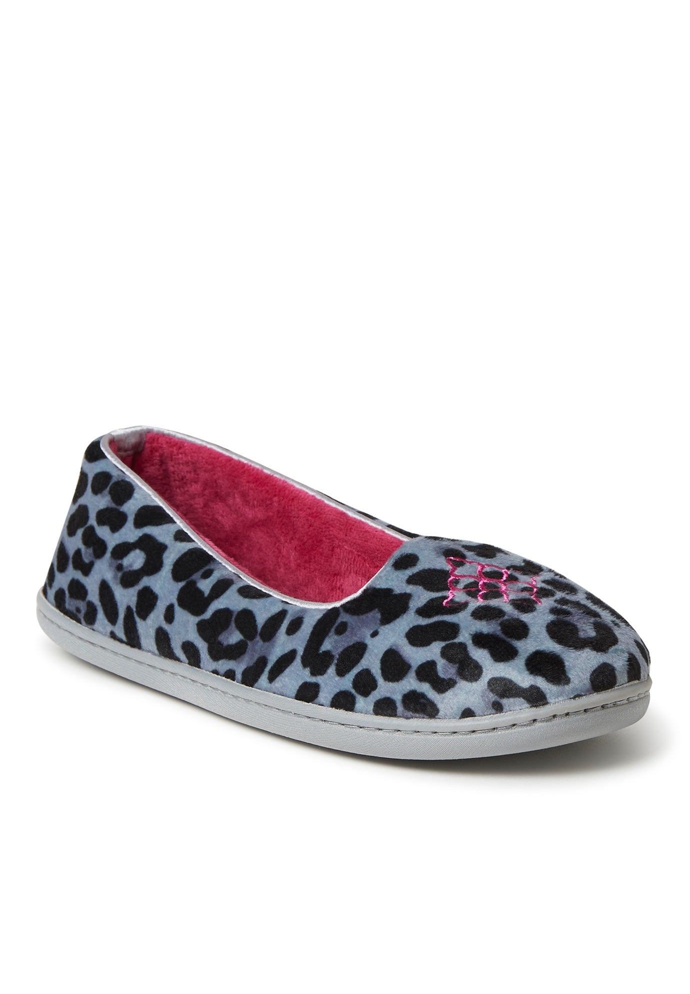 Rebecca Microfiber Velour Closed Back Slippers By Dearfoams Plus