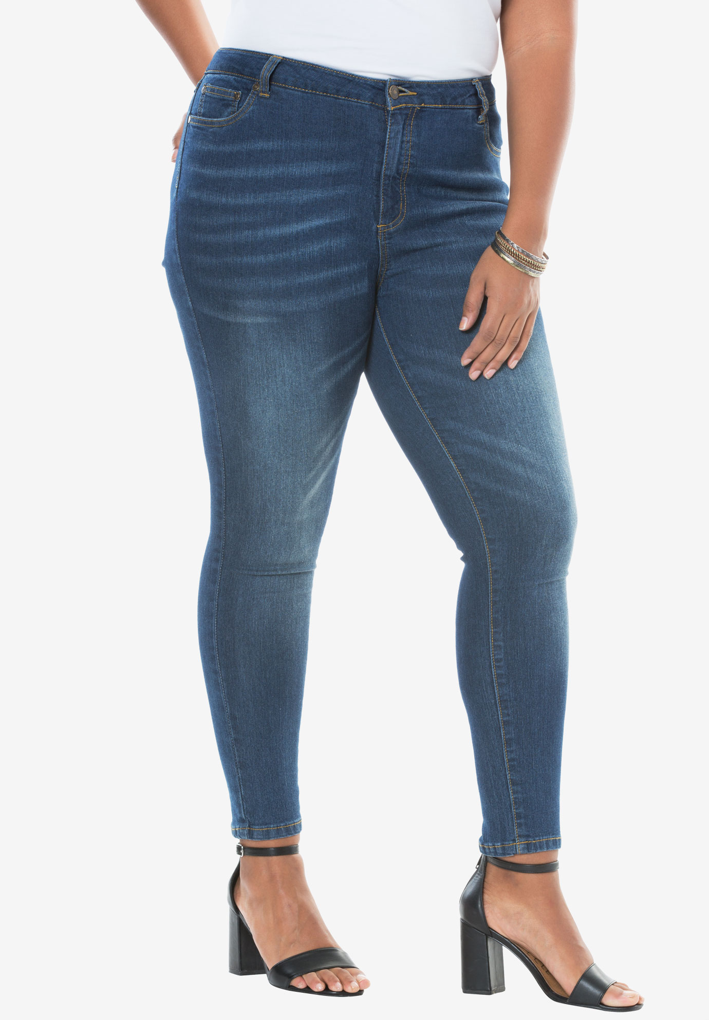 Skinny Jean By Denim 24/7®| Plus Size Jeans | Roaman's