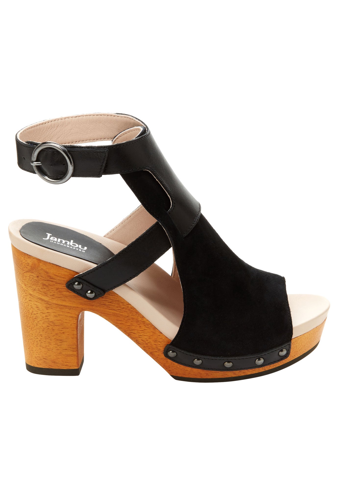 Gina Block Heel Sandals By Jambu Plus Size Casual Sandals Roaman S