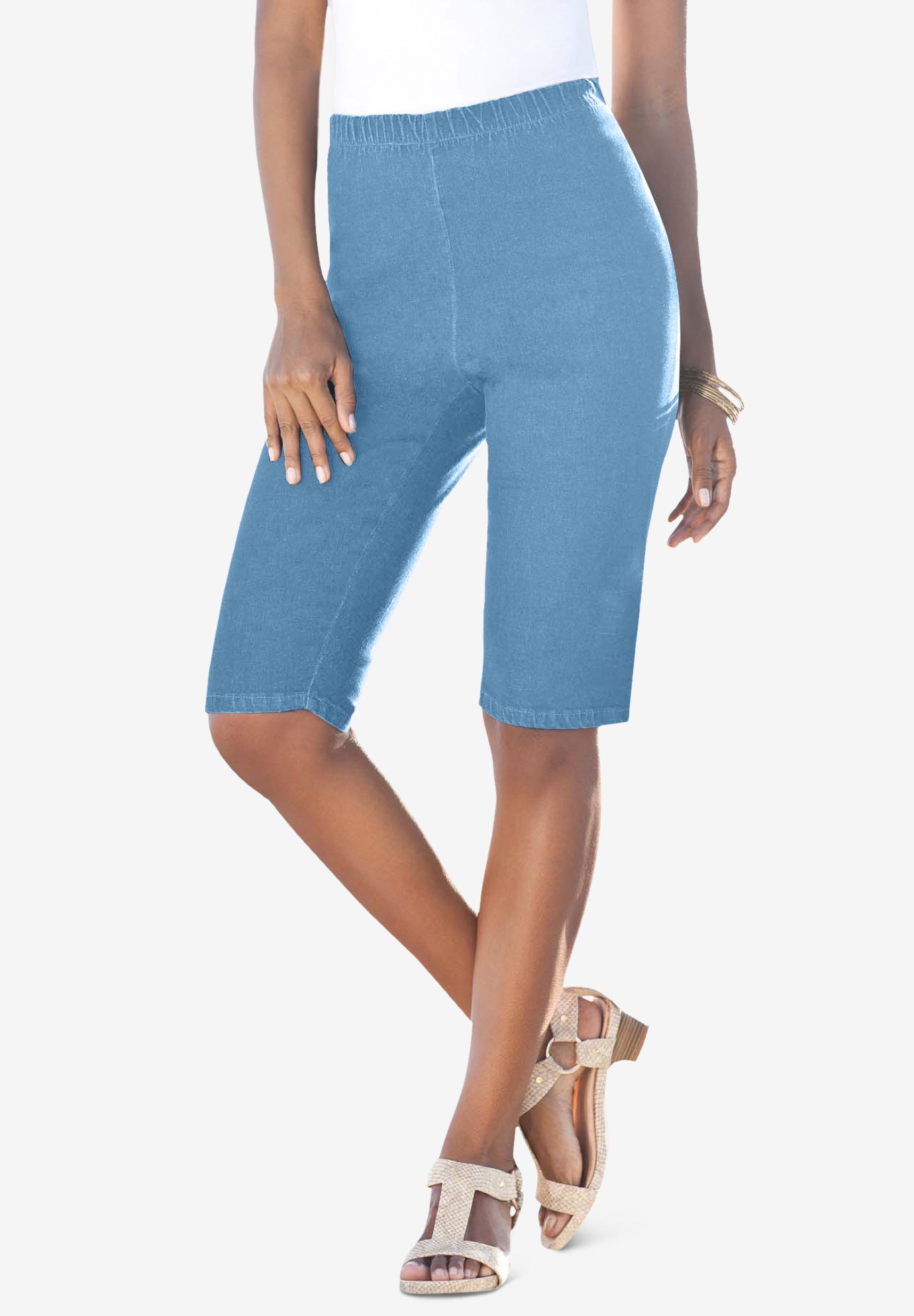 bermuda jean shorts