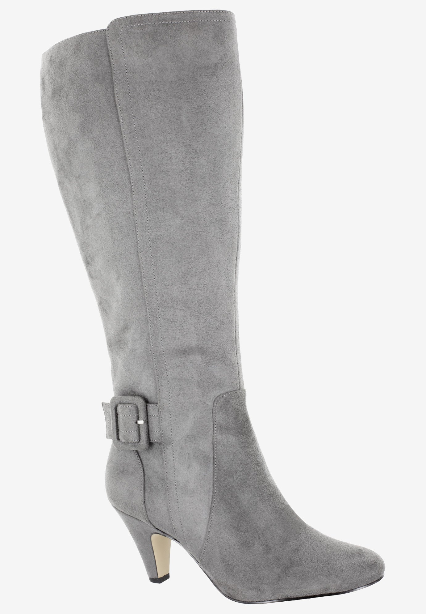 knee boots wide calf fitting