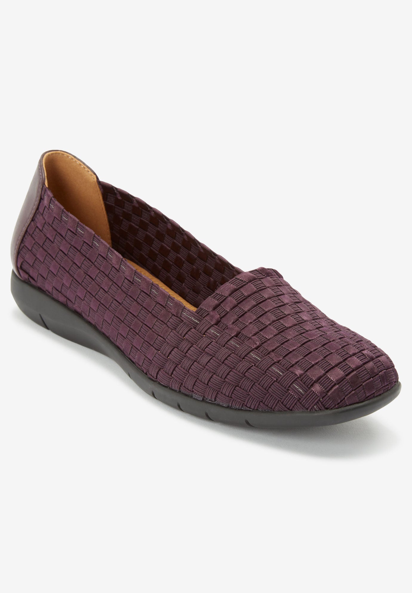 comfortview women's wide width the bethany flat