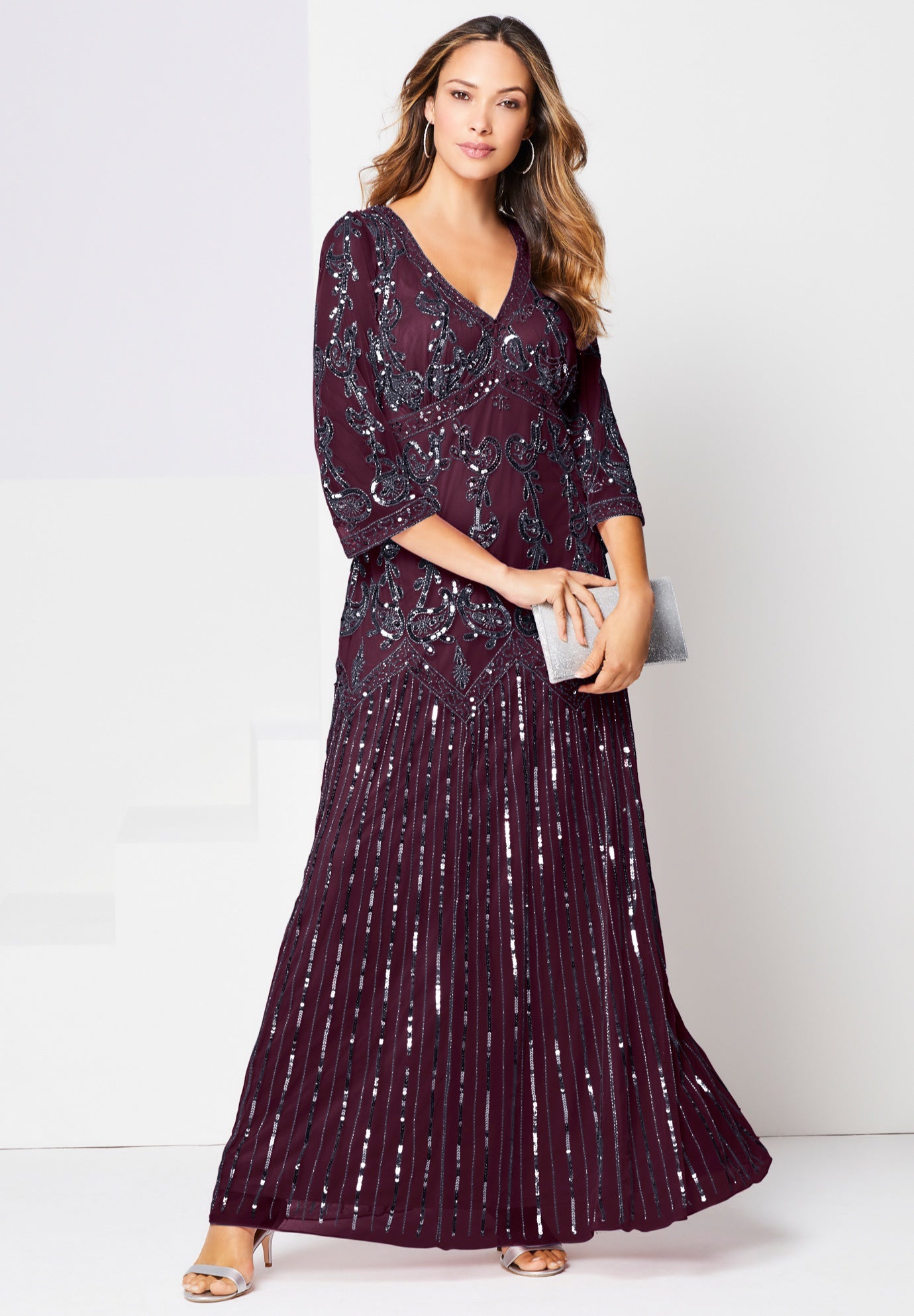Roamans evening dresses discount