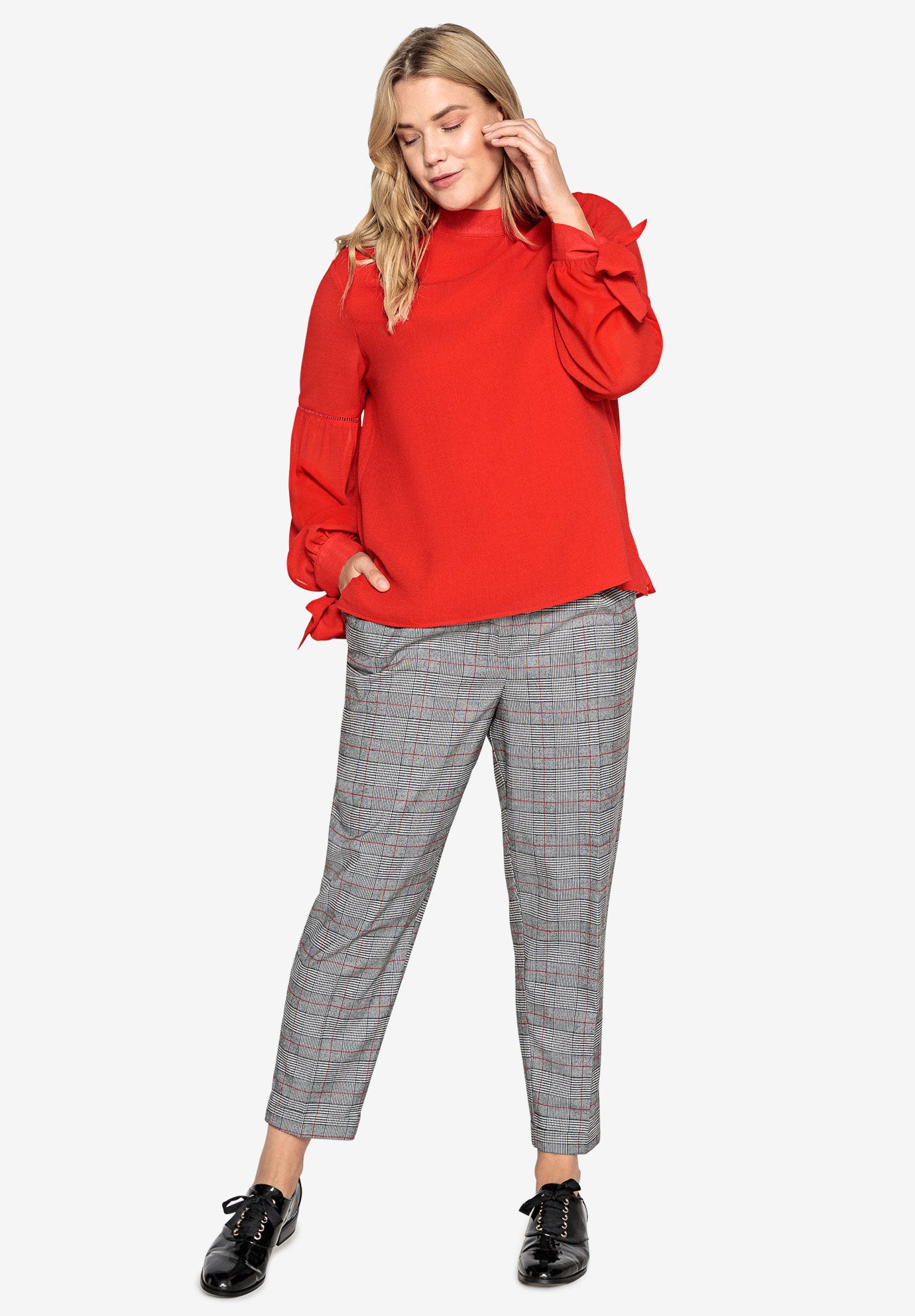 Plaid Cuff Pants Castaluna By La Redoute Roaman S