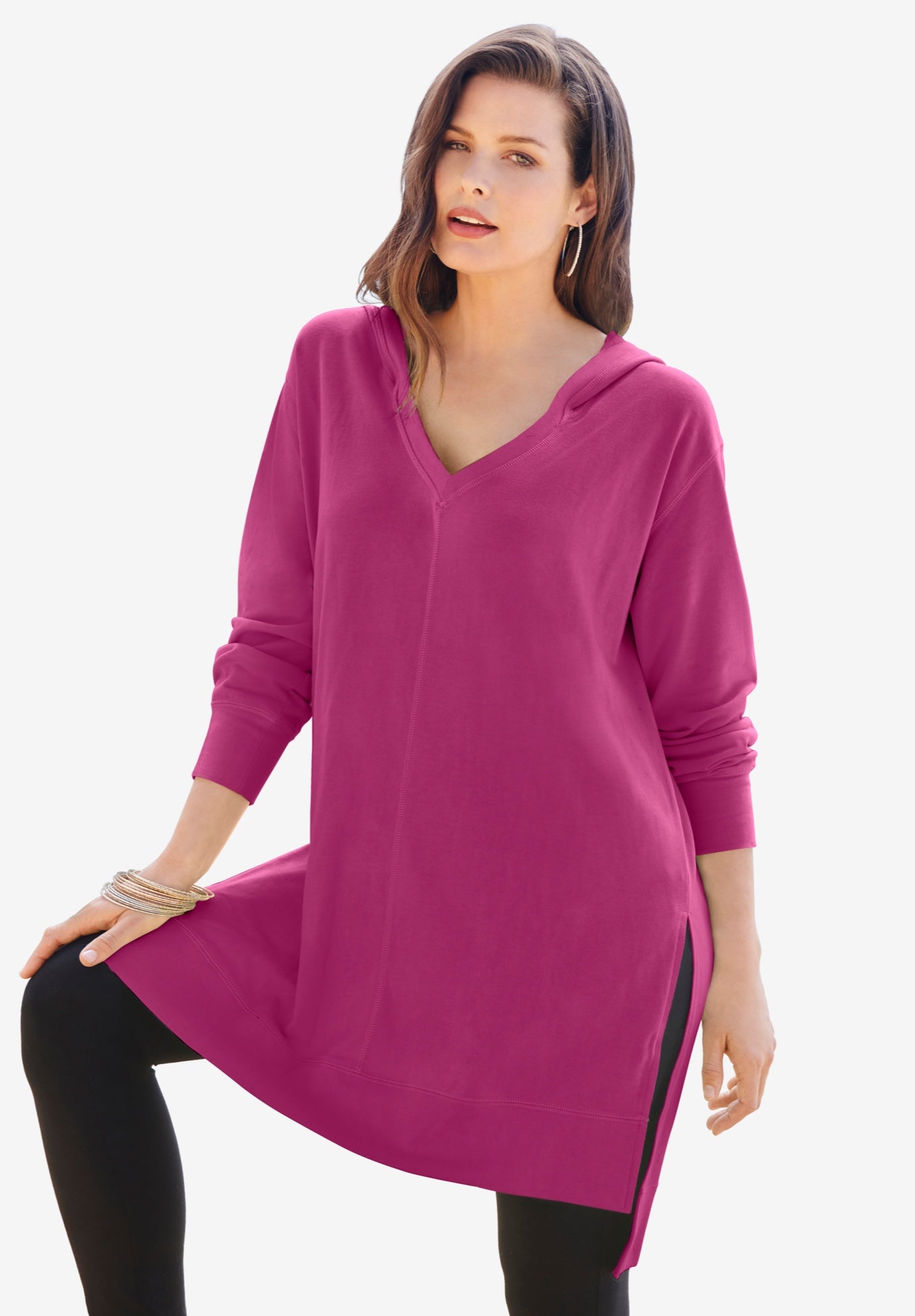 tunic hoodie sweater
