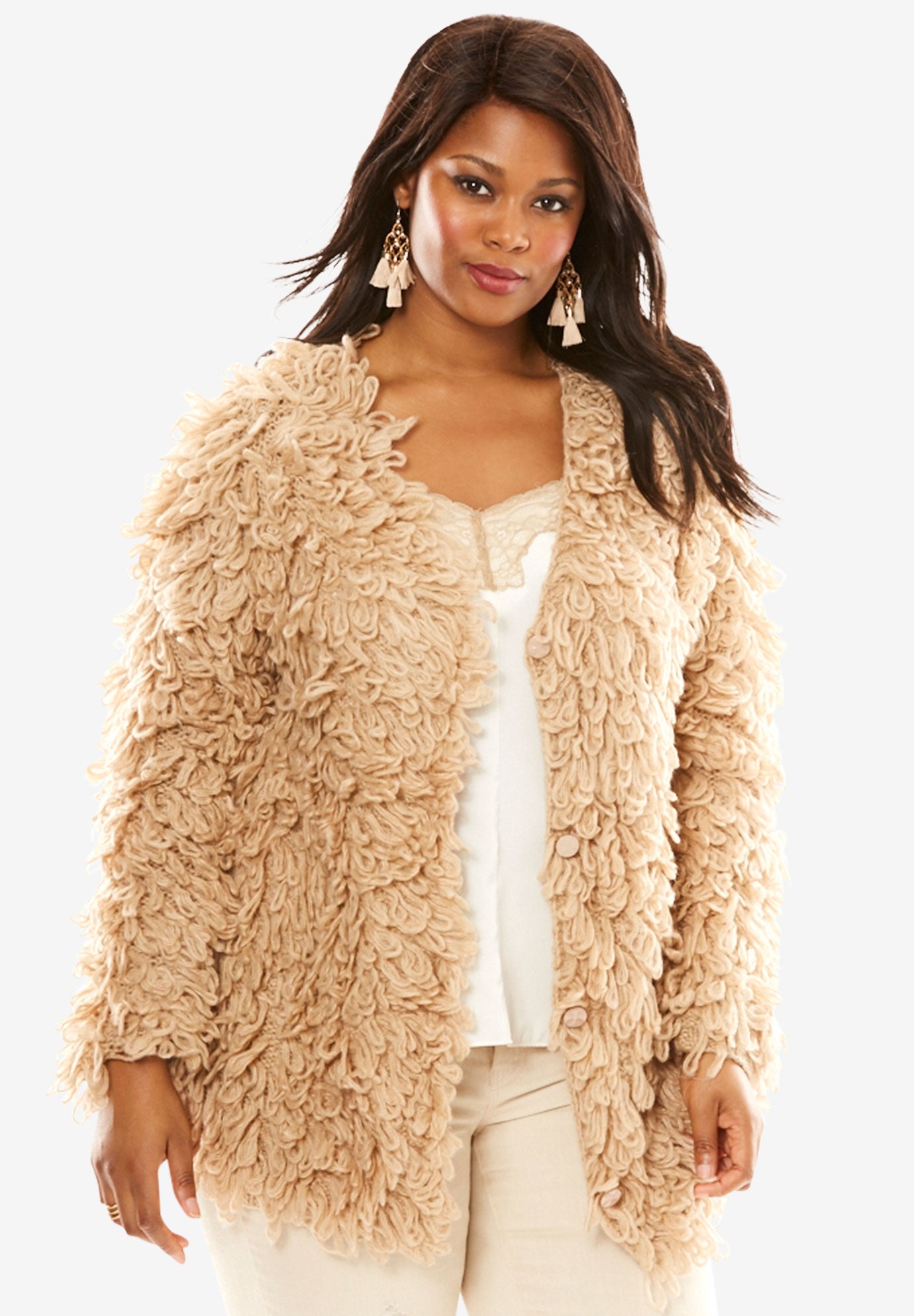 loop cardigan