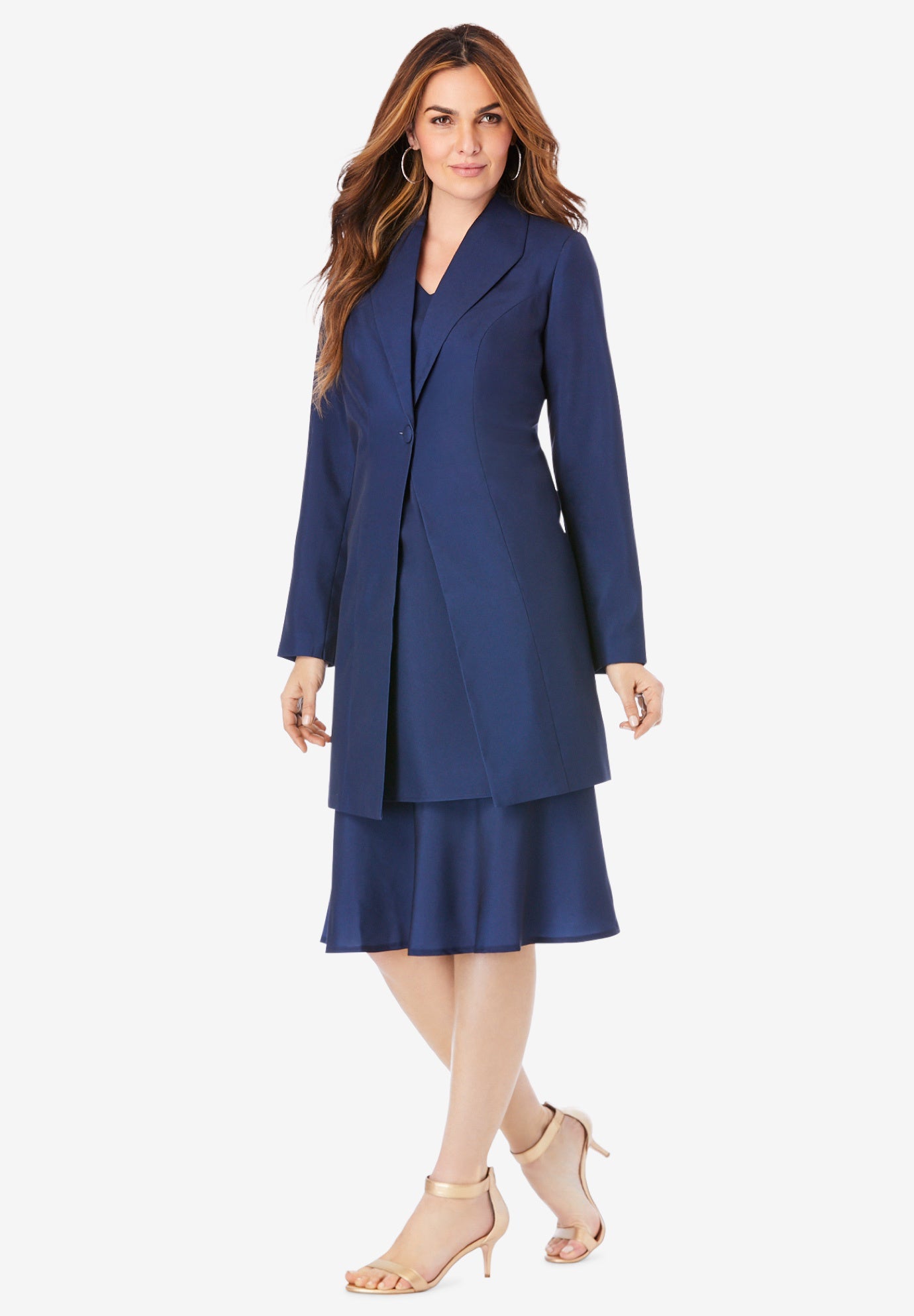 Dresses with duster jackets clearance
