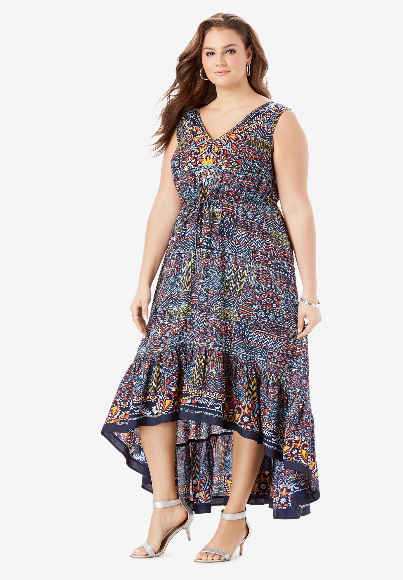 high low hem gown
