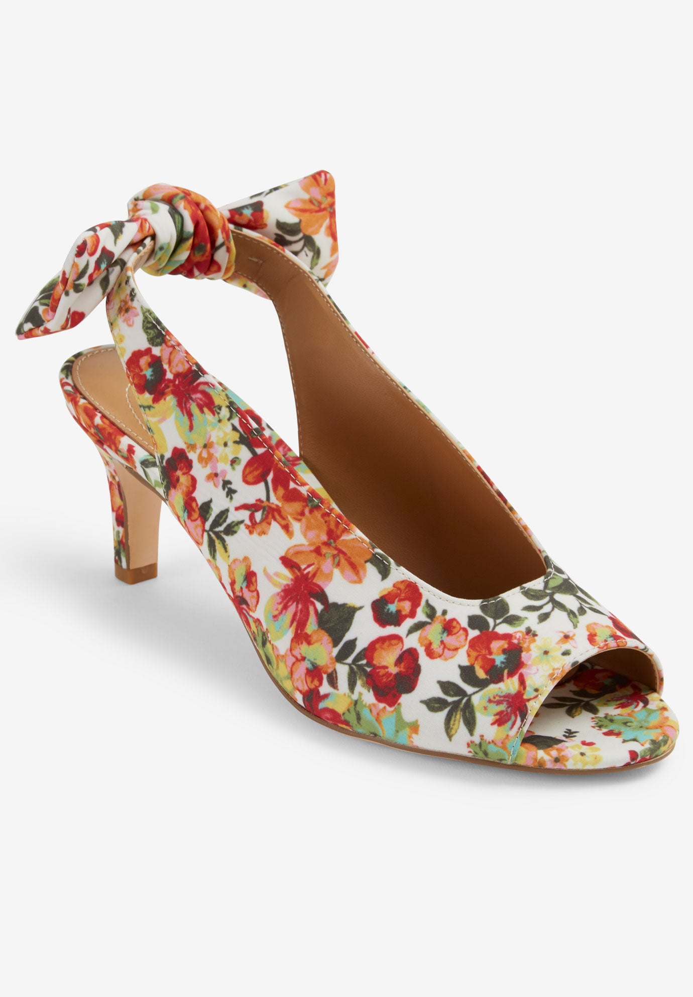 wide width sling backs