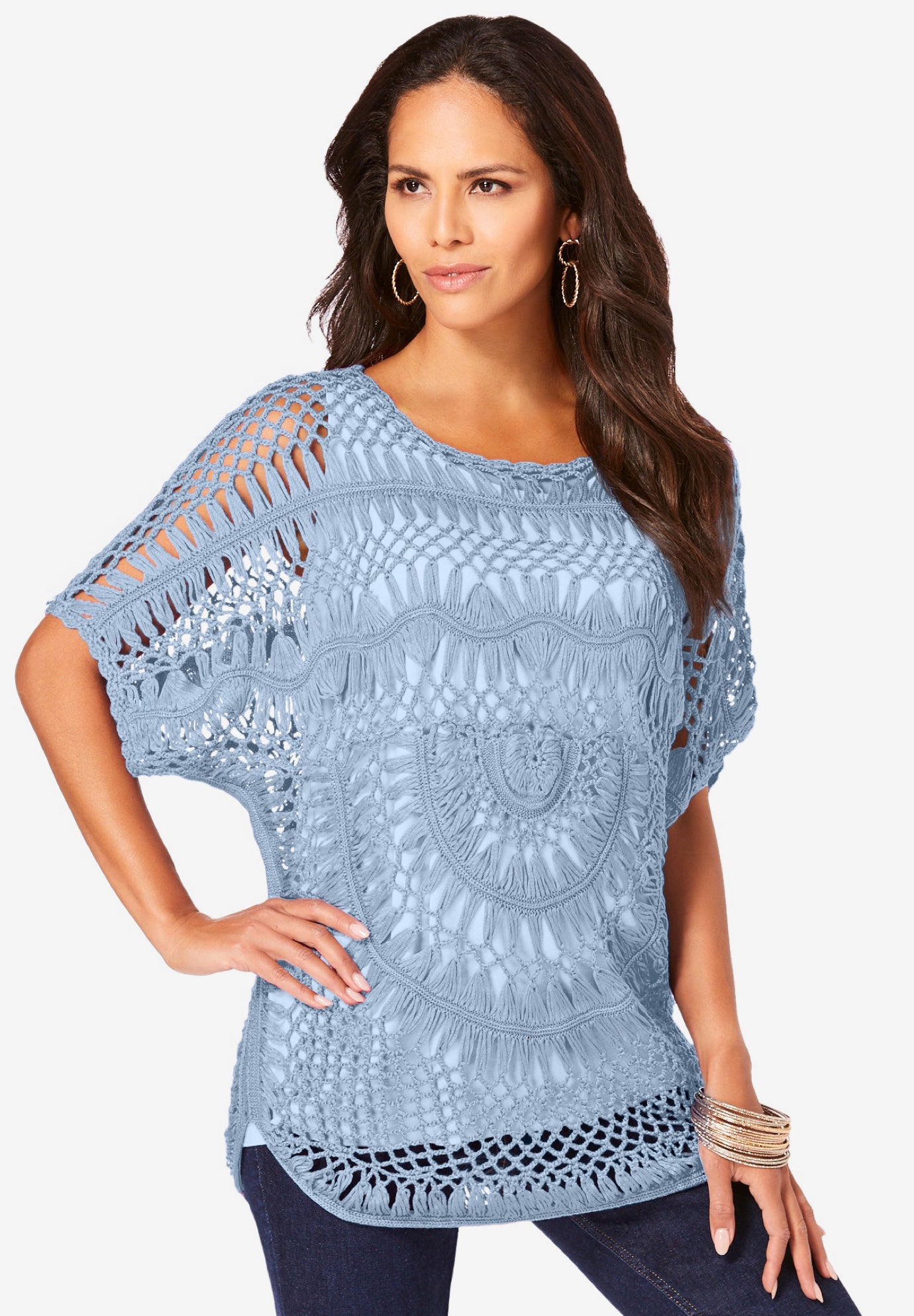Roamans plus size sweaters hot sale