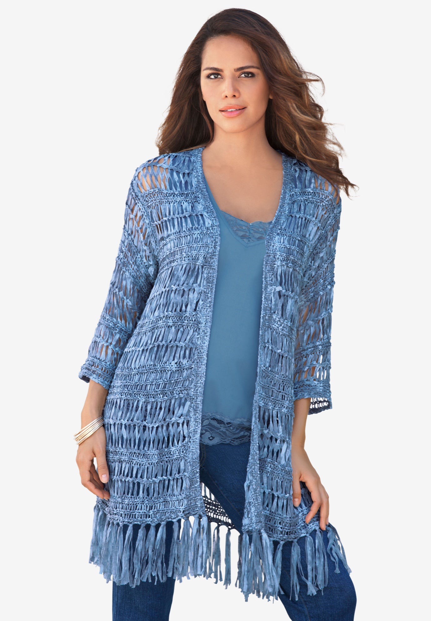 macrame cardigan
