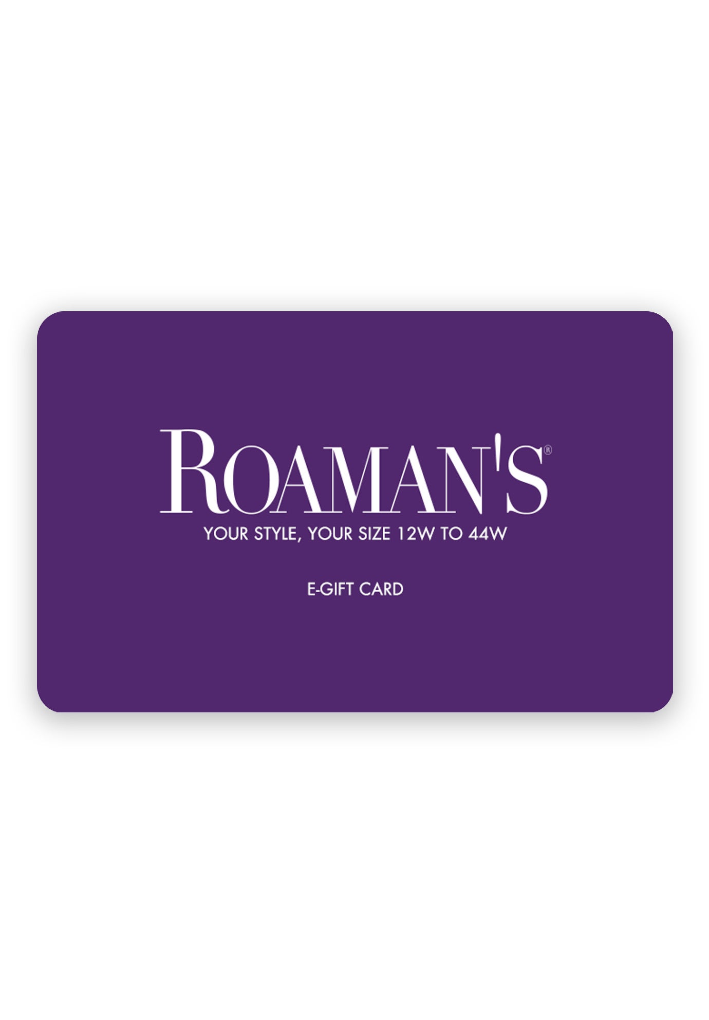 E-Gift Card, 