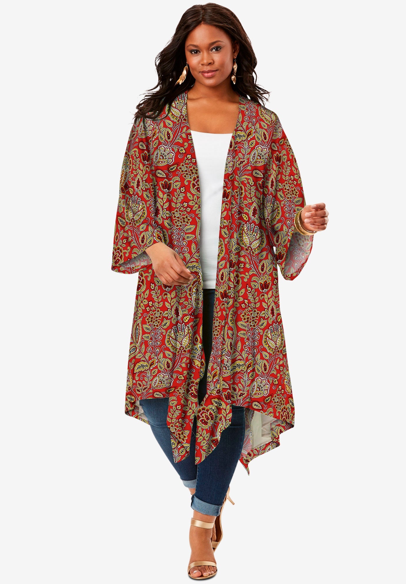 Kimono duster jacket sale