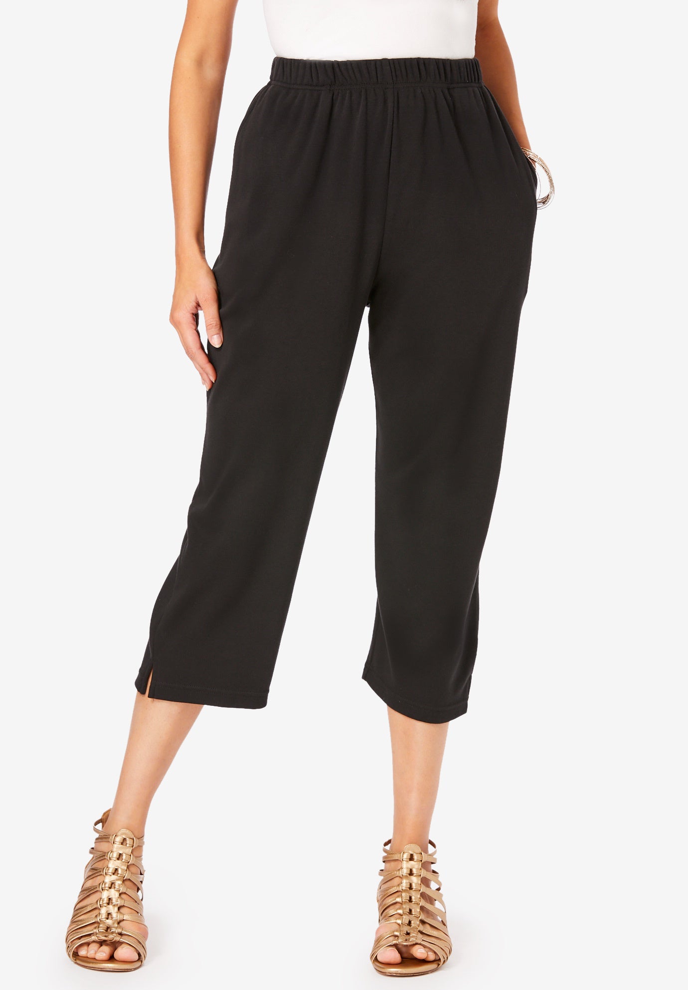 roamans knit pants