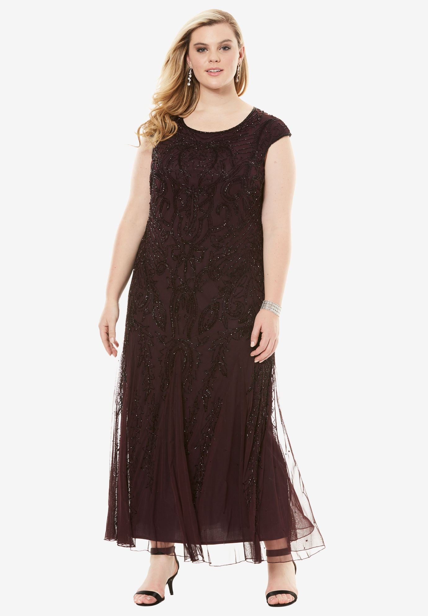 pisarro nights plus size dresses