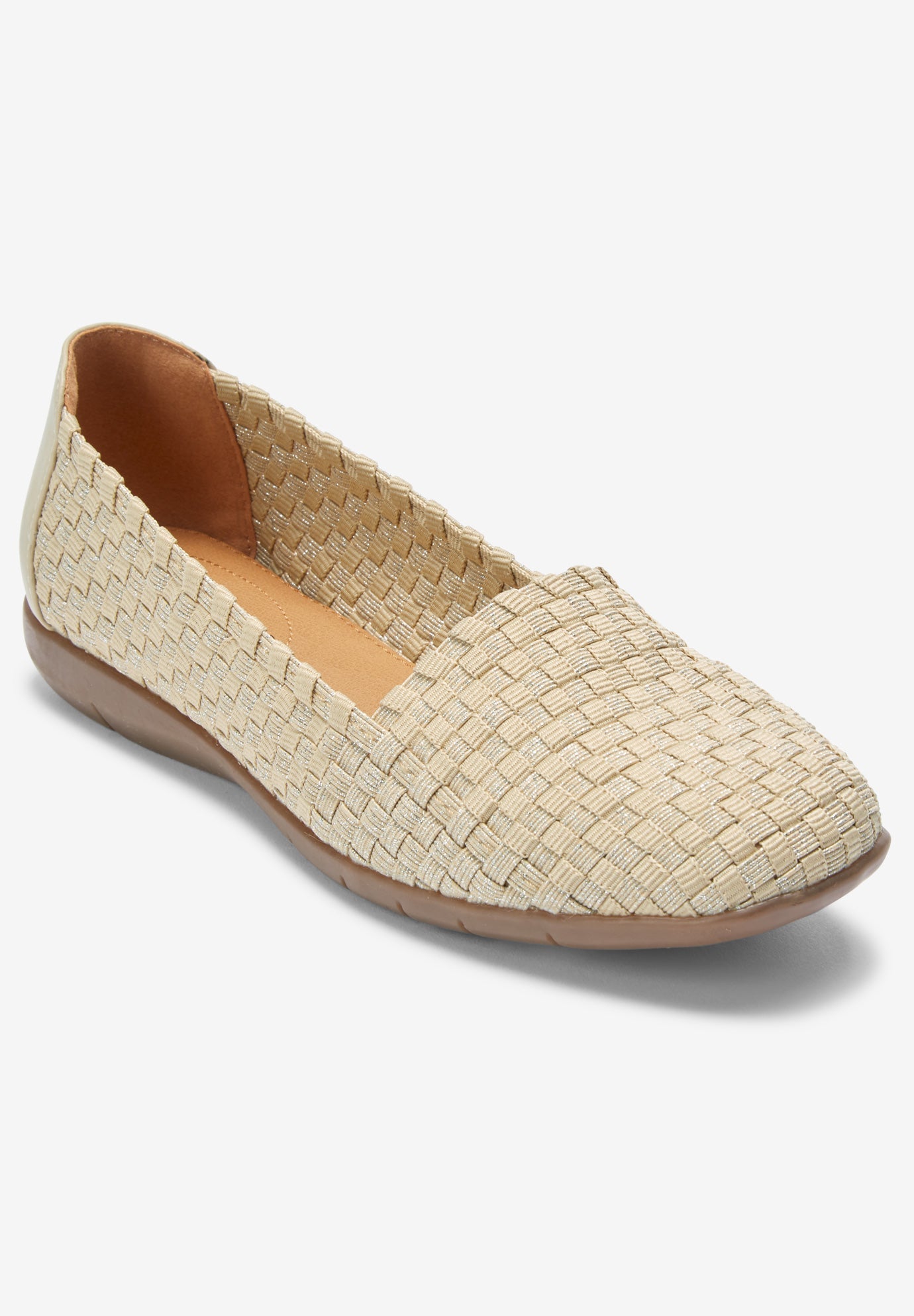 comfortview women's wide width the bethany flat