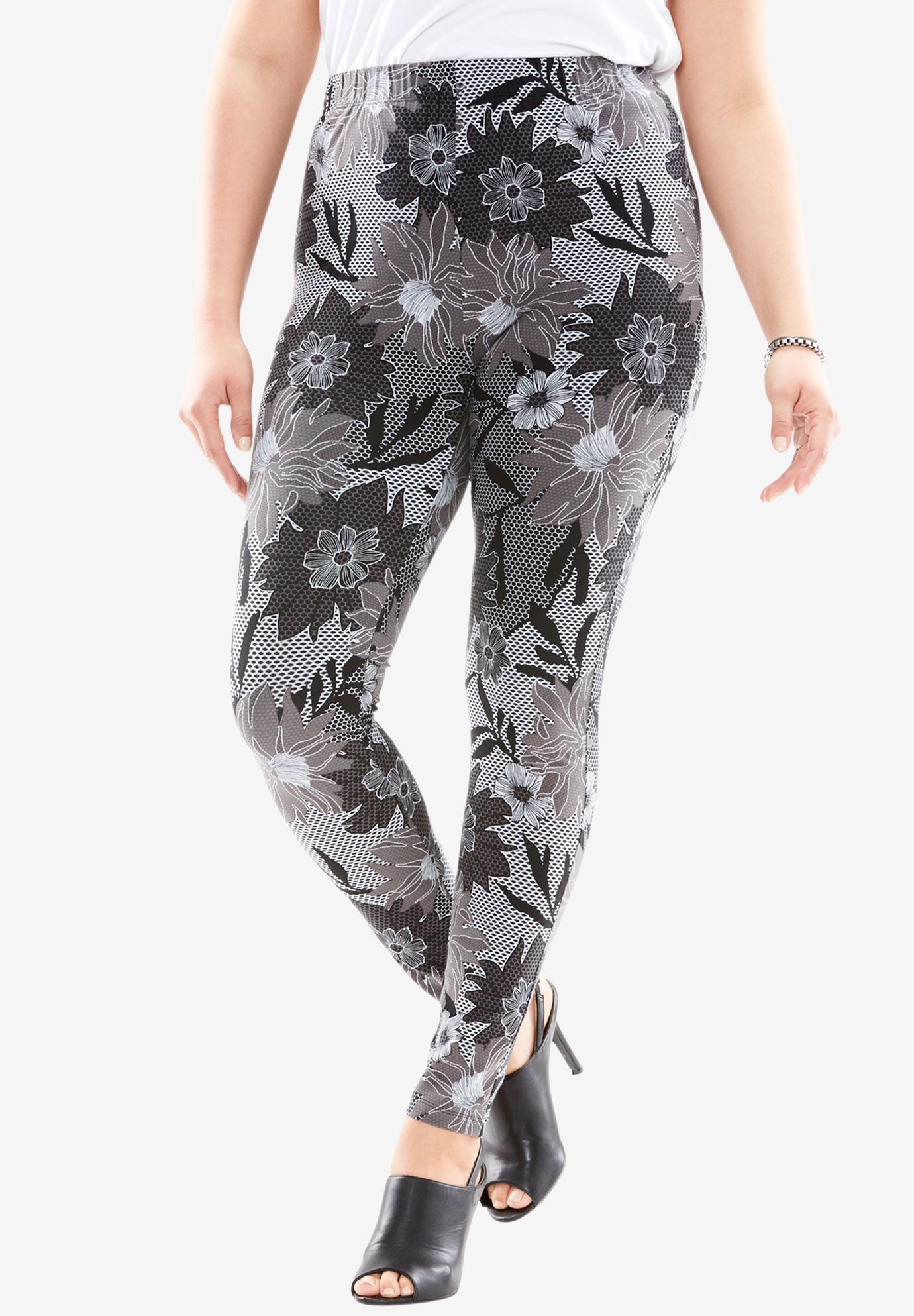 lace workout leggings