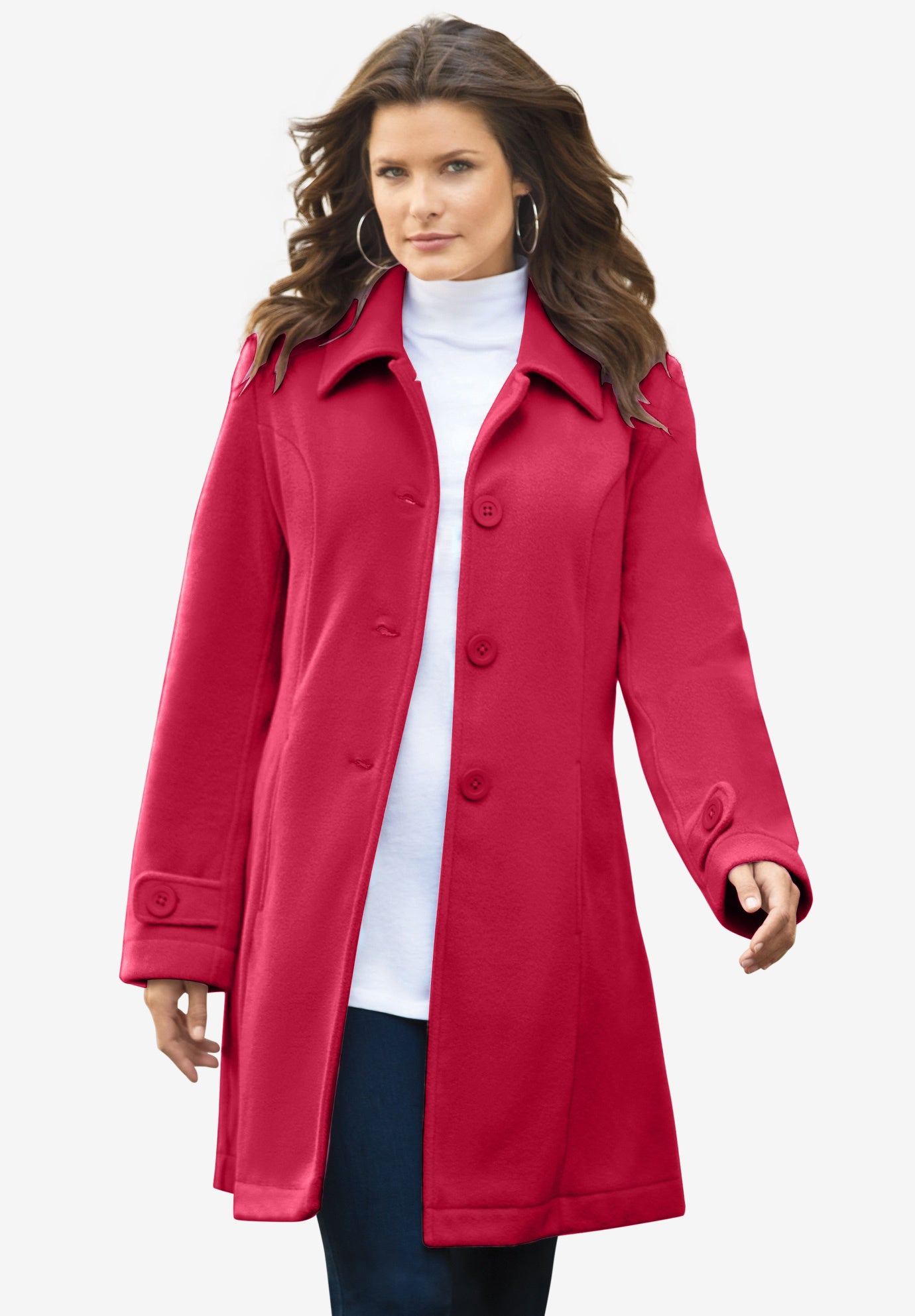 roamans fleece jackets