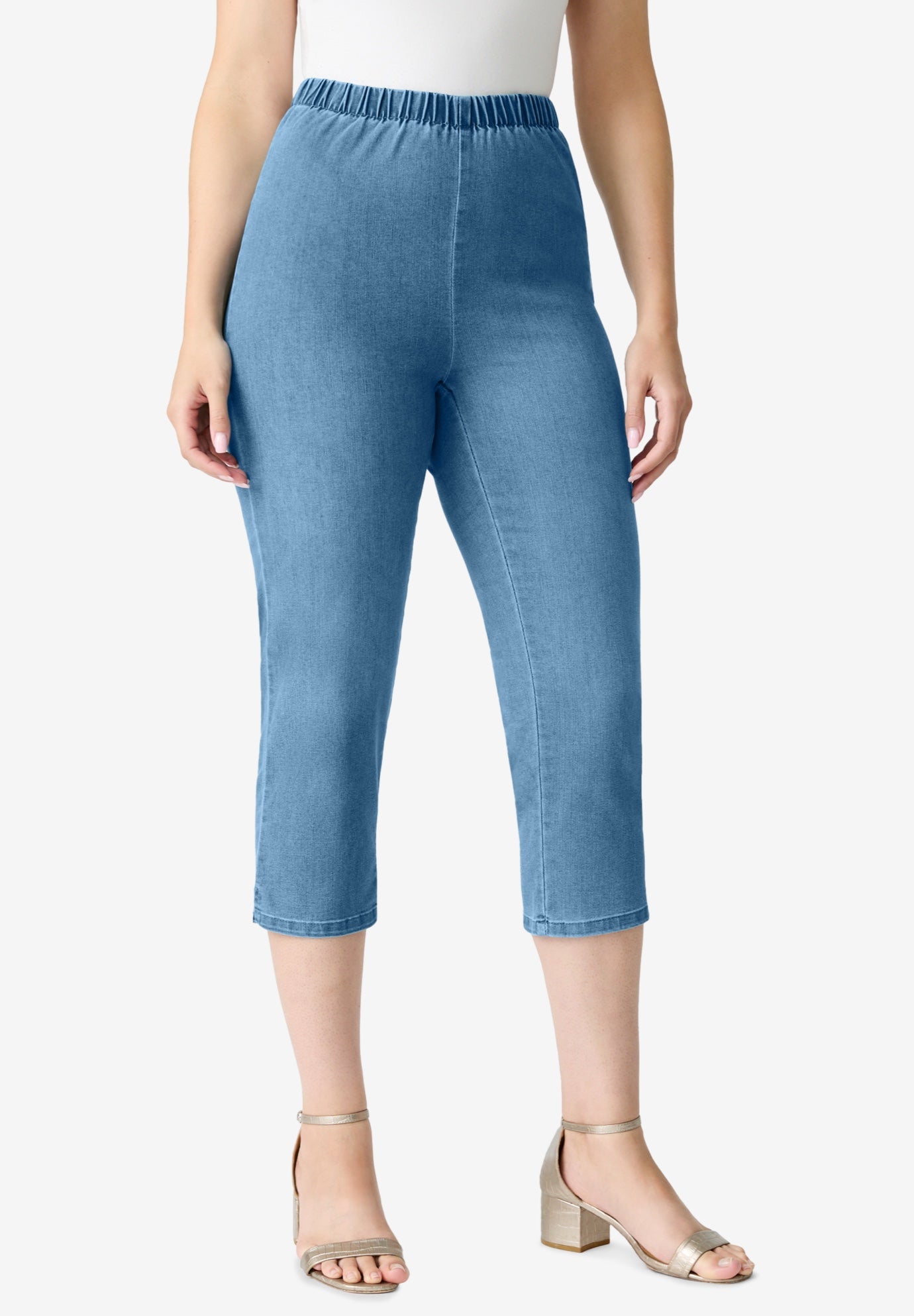 Pull on jean capris Clearance