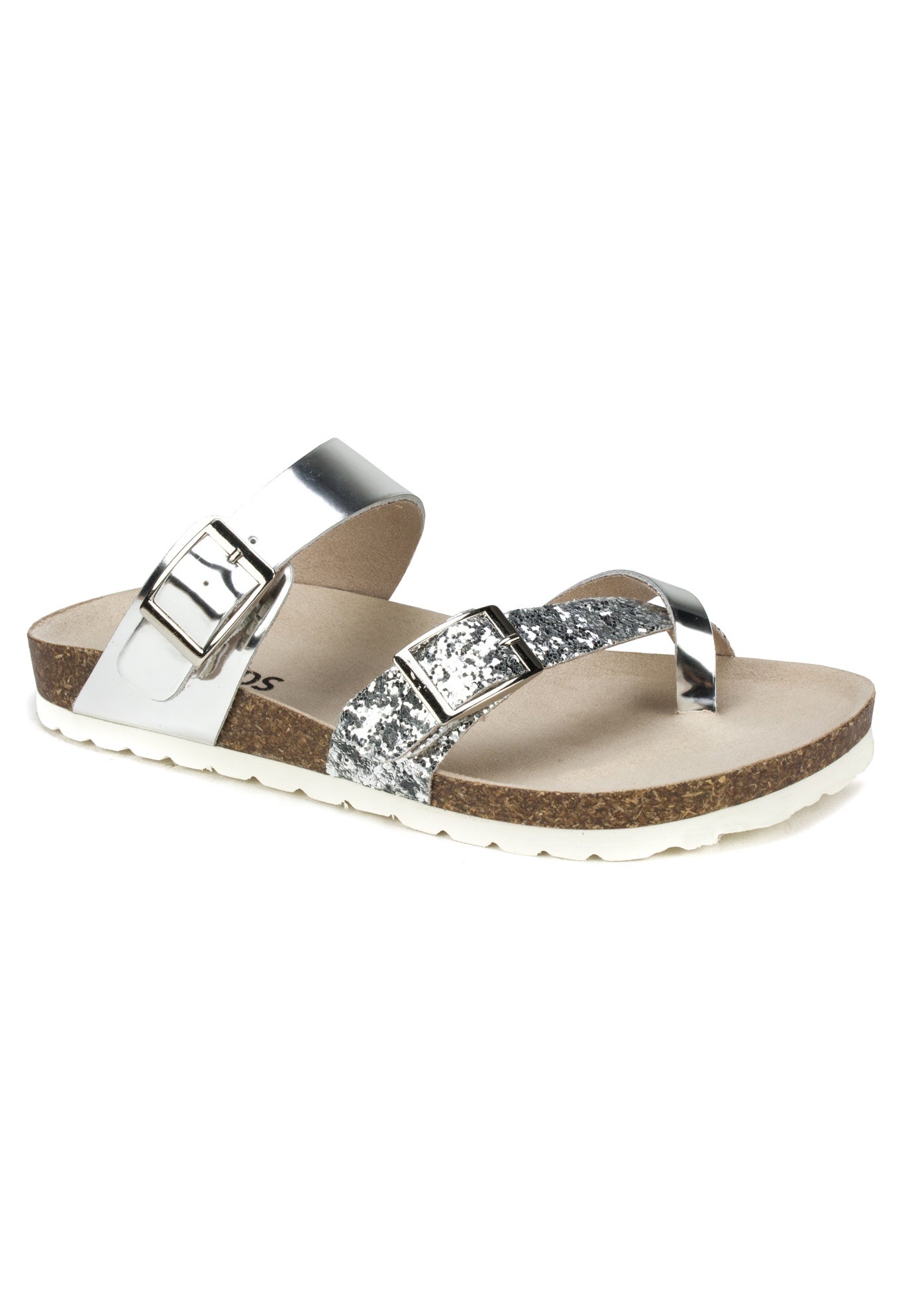 white mountain women's gracie flat sandal