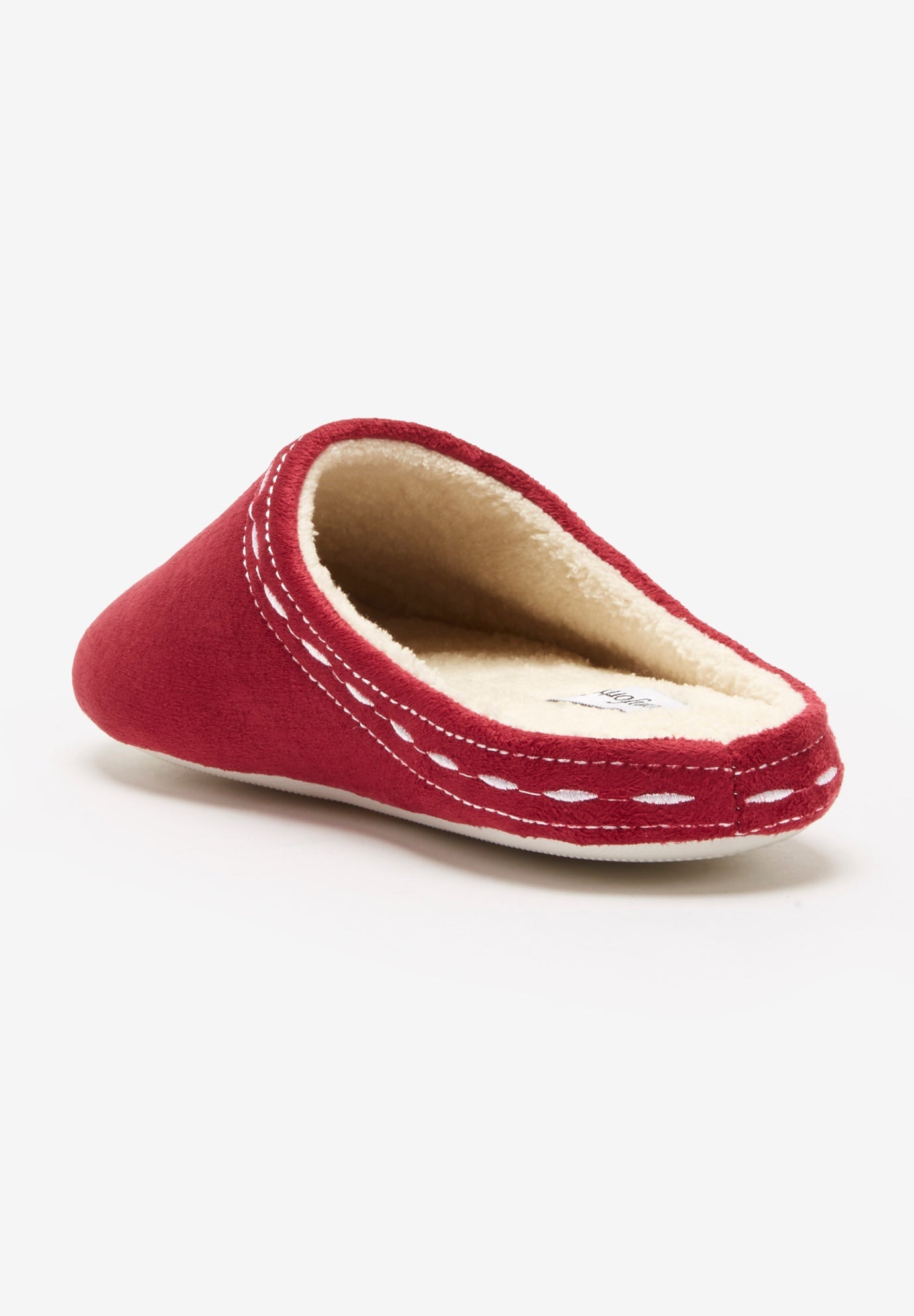 Stitched Clog Slipper by ComfortviewÂ®| Plus Size Slippers | Roaman's