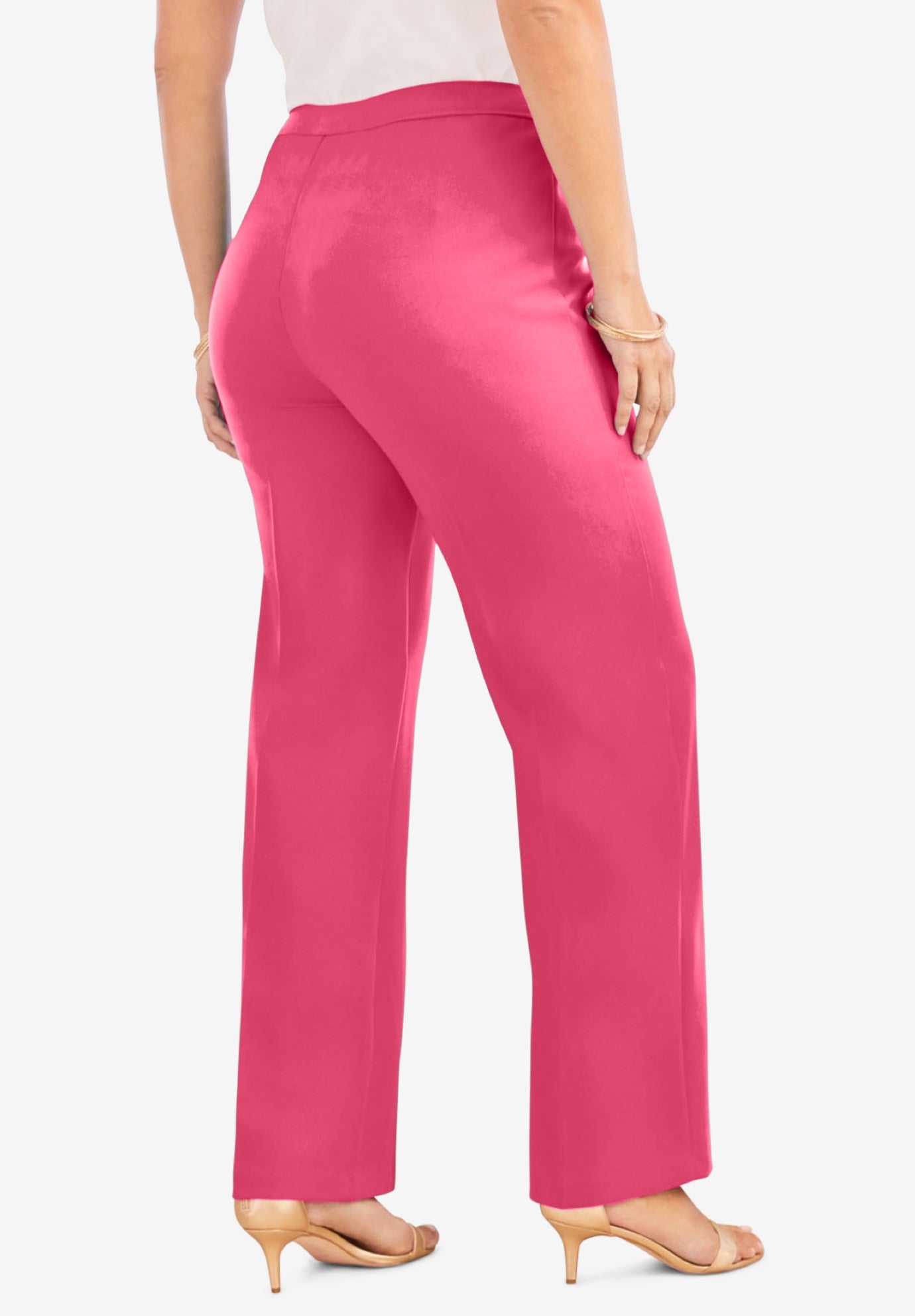 Roamans wide leg pants cheap