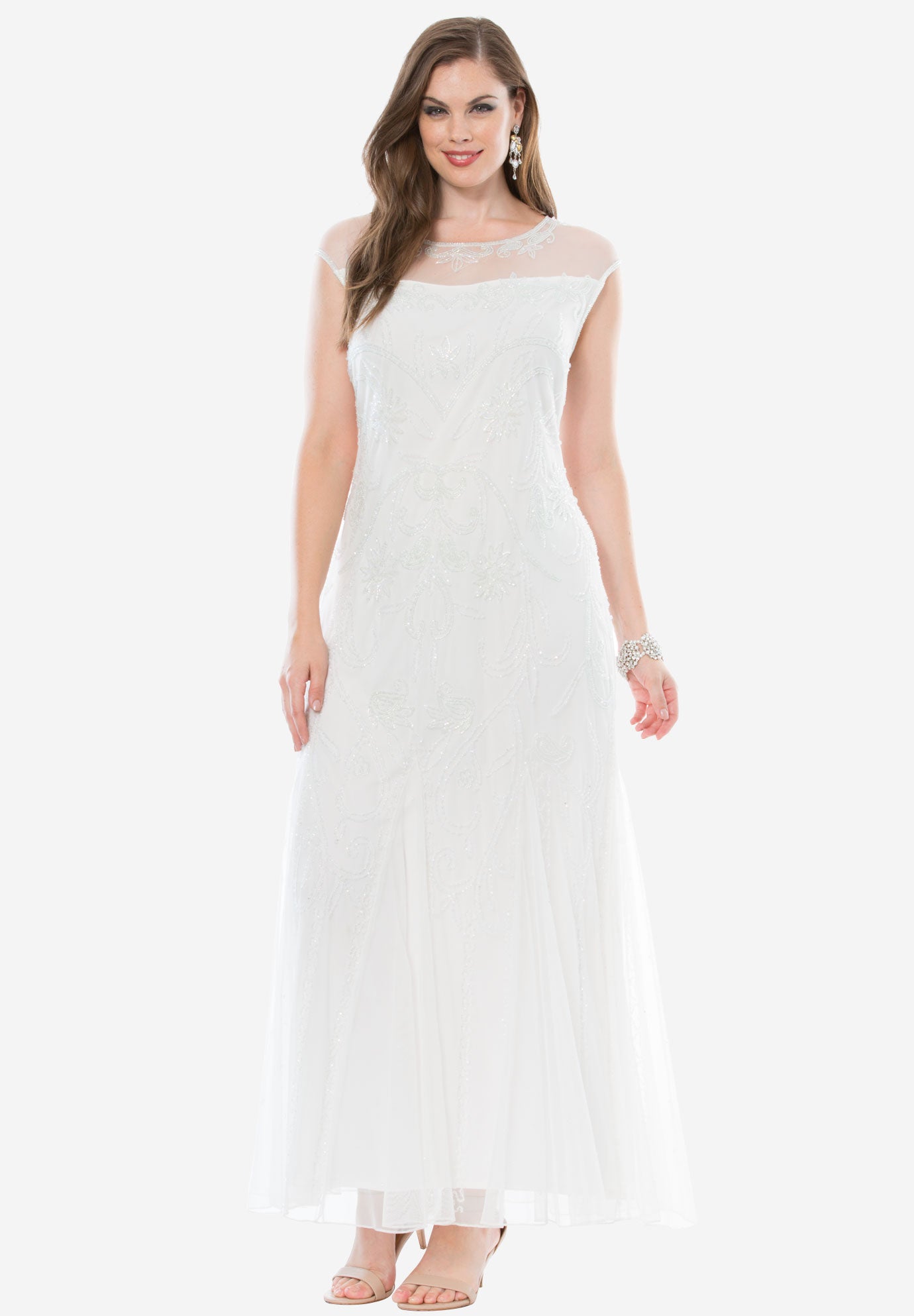 roamans evening gowns plus size