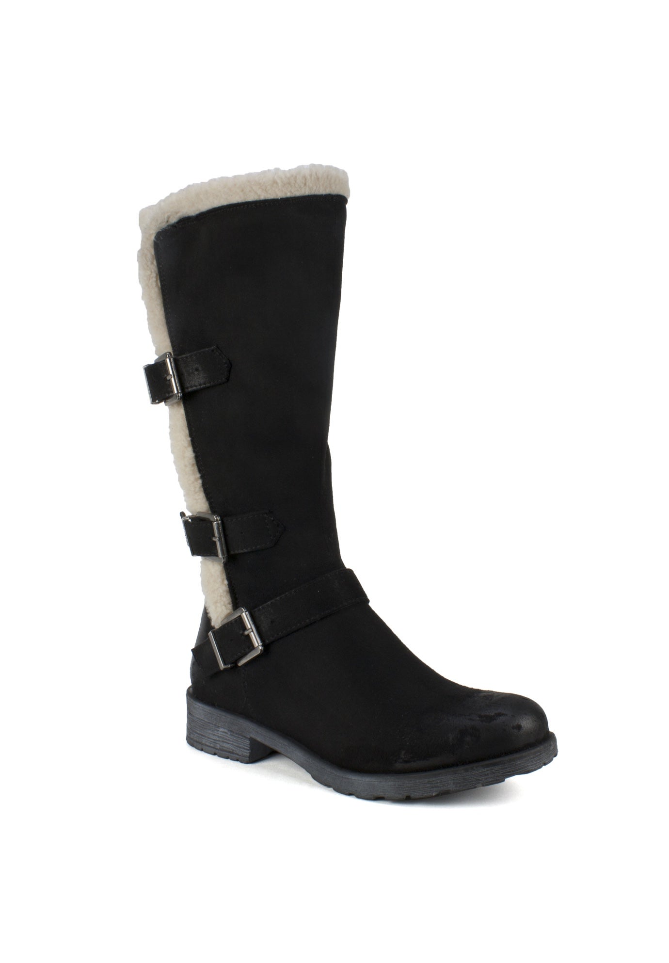 white mountain black boots