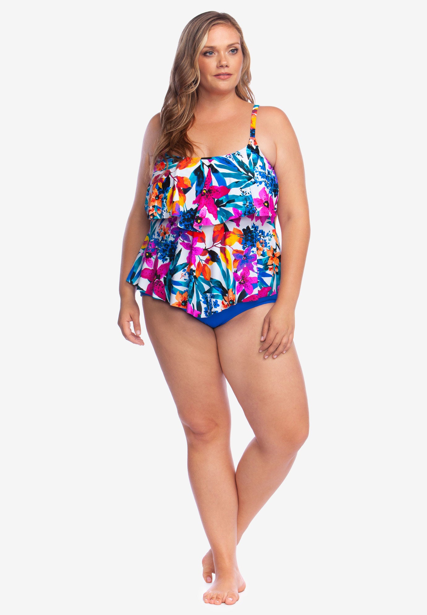 maxine of hollywood plus size swimdress