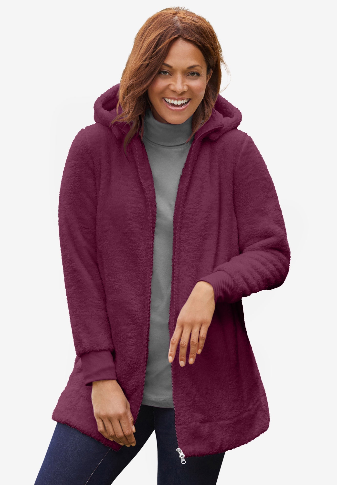 roamans fleece jackets