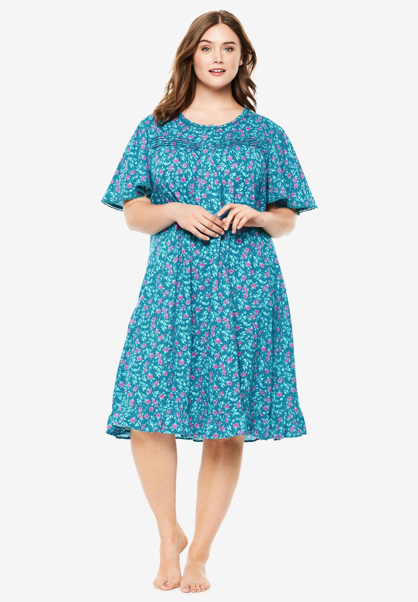 one piece cotton gown