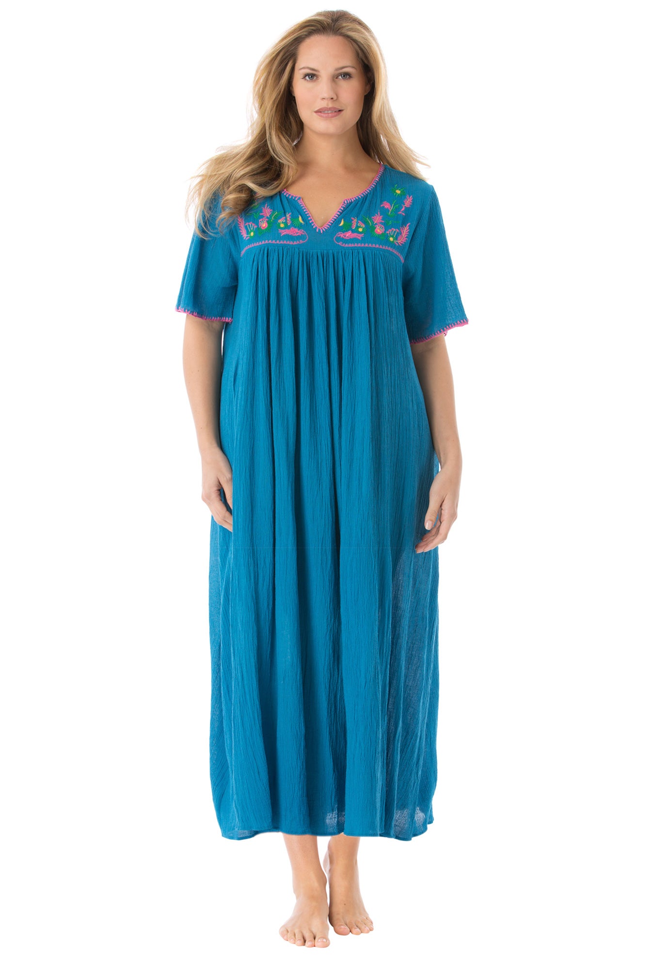 Short Sleeve Gauze Lounger Roaman s