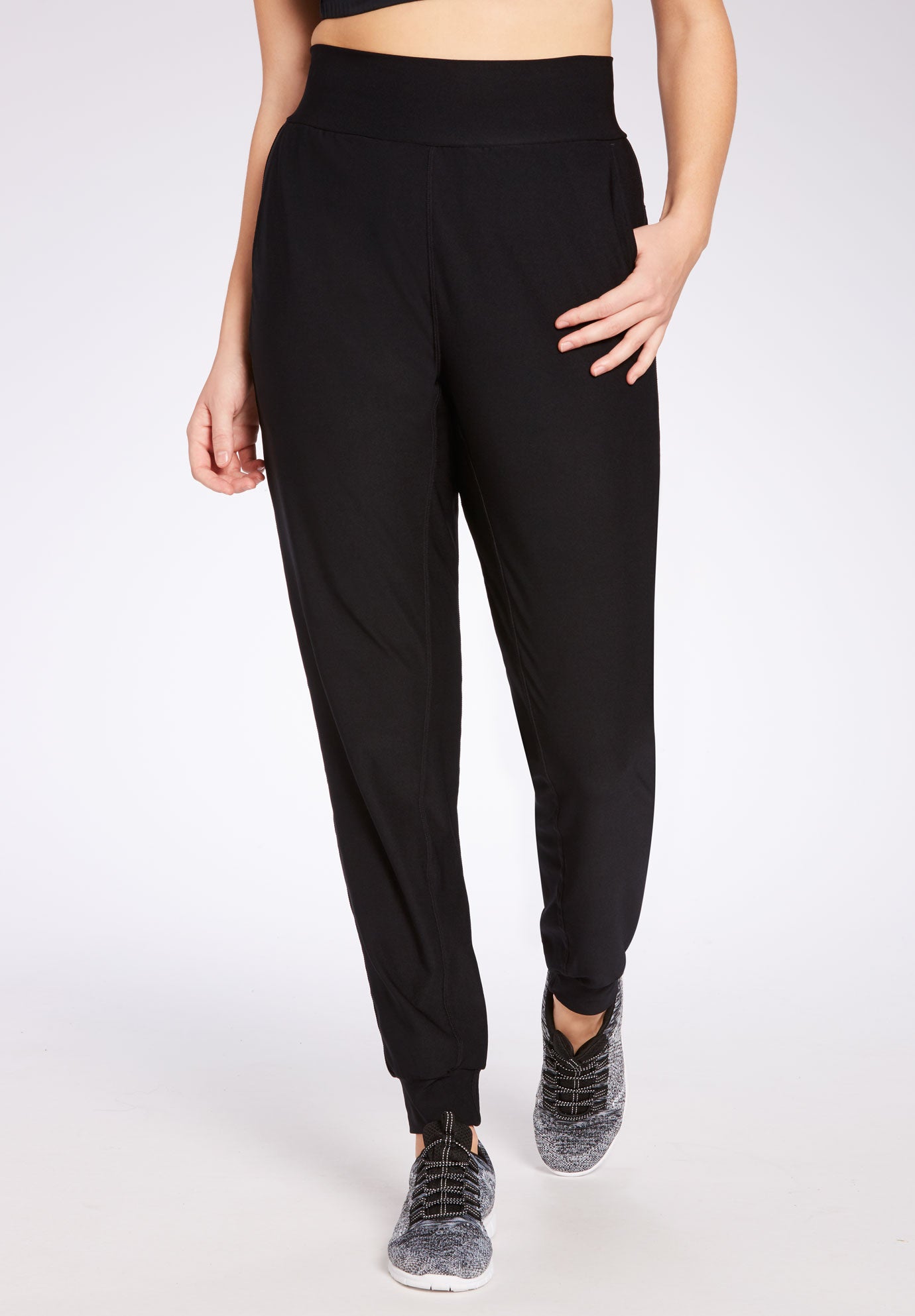 mens straight leg jogger pants