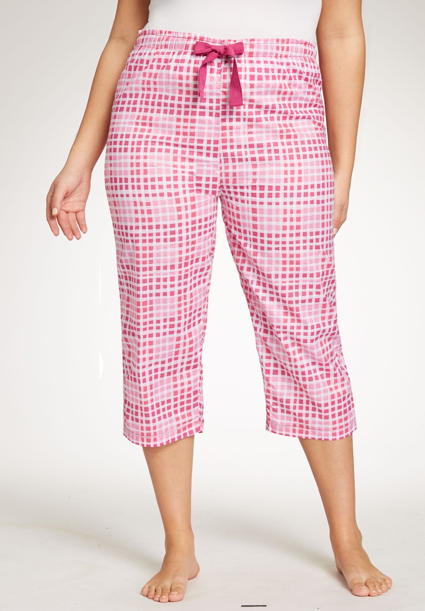 capri pajama pants with pockets