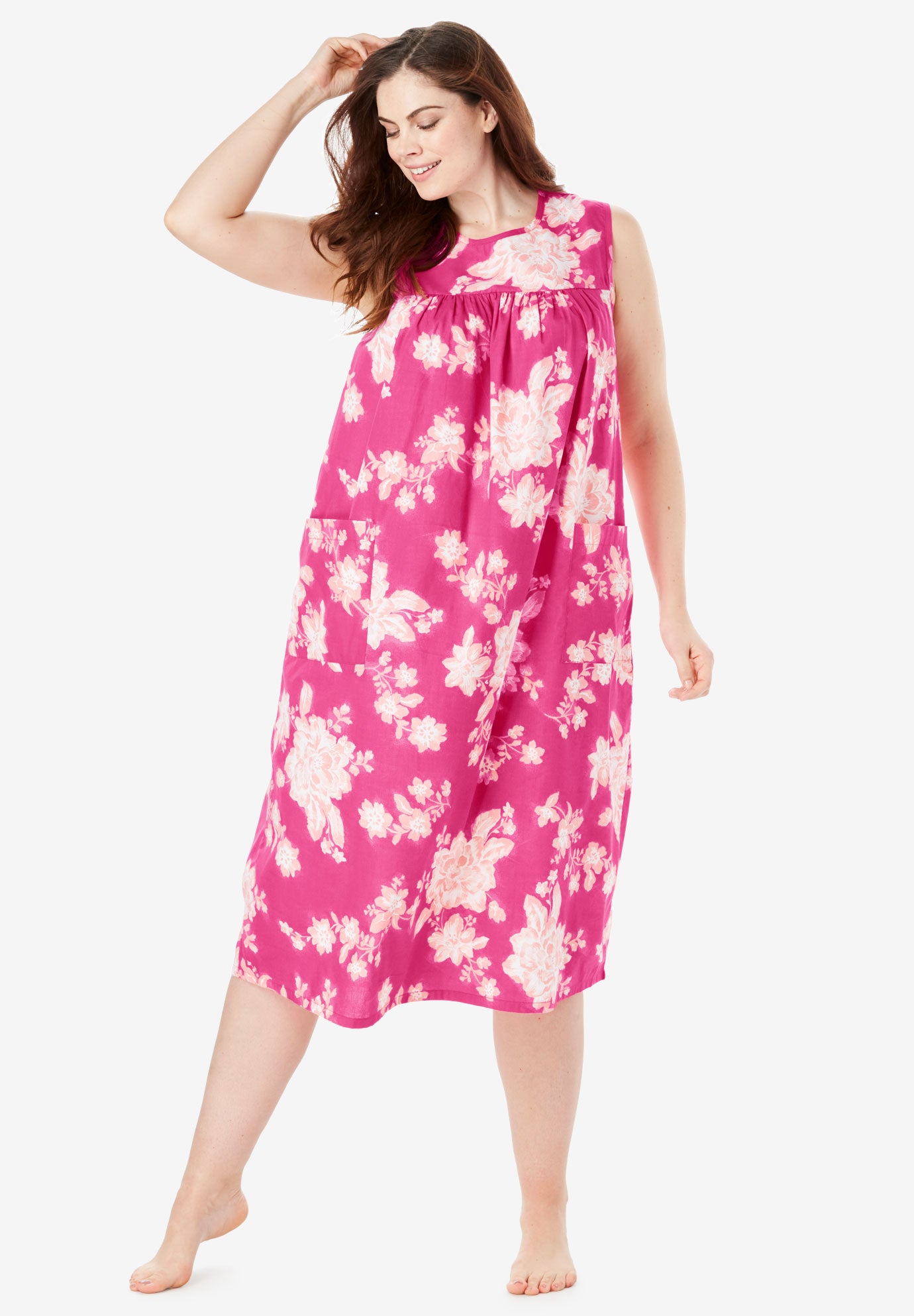 plus size lounging gowns