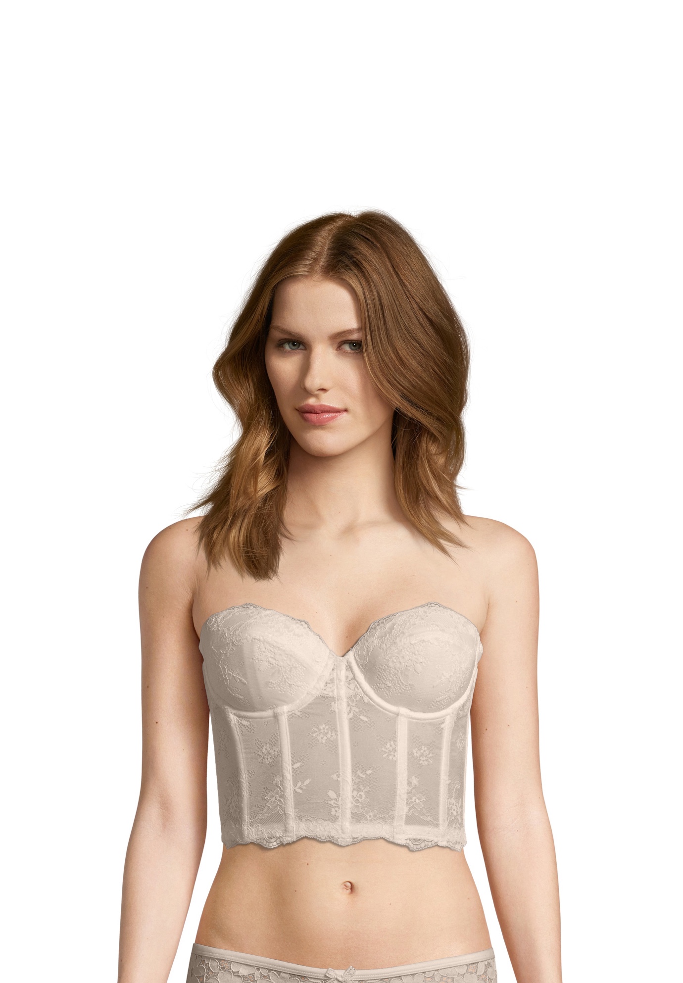 Strapless Lace Corselet, 