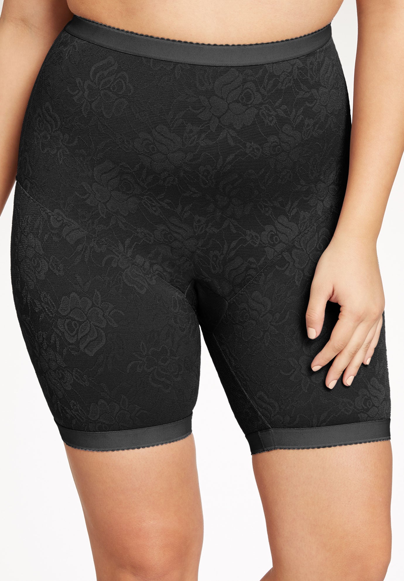 Long Leg Lace Shaper by Secret Solutions® Curvewear Plus Size Intimates Roaman's