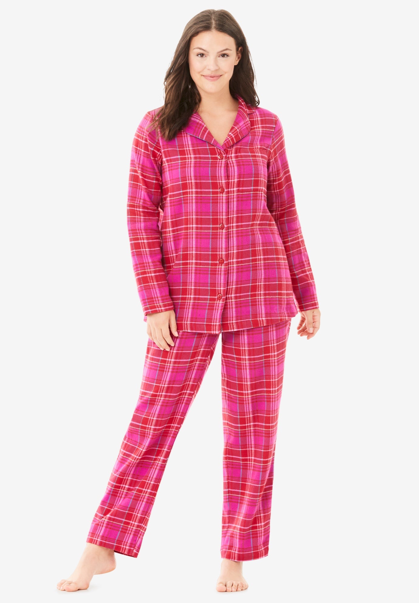 flannel jogger pajama set