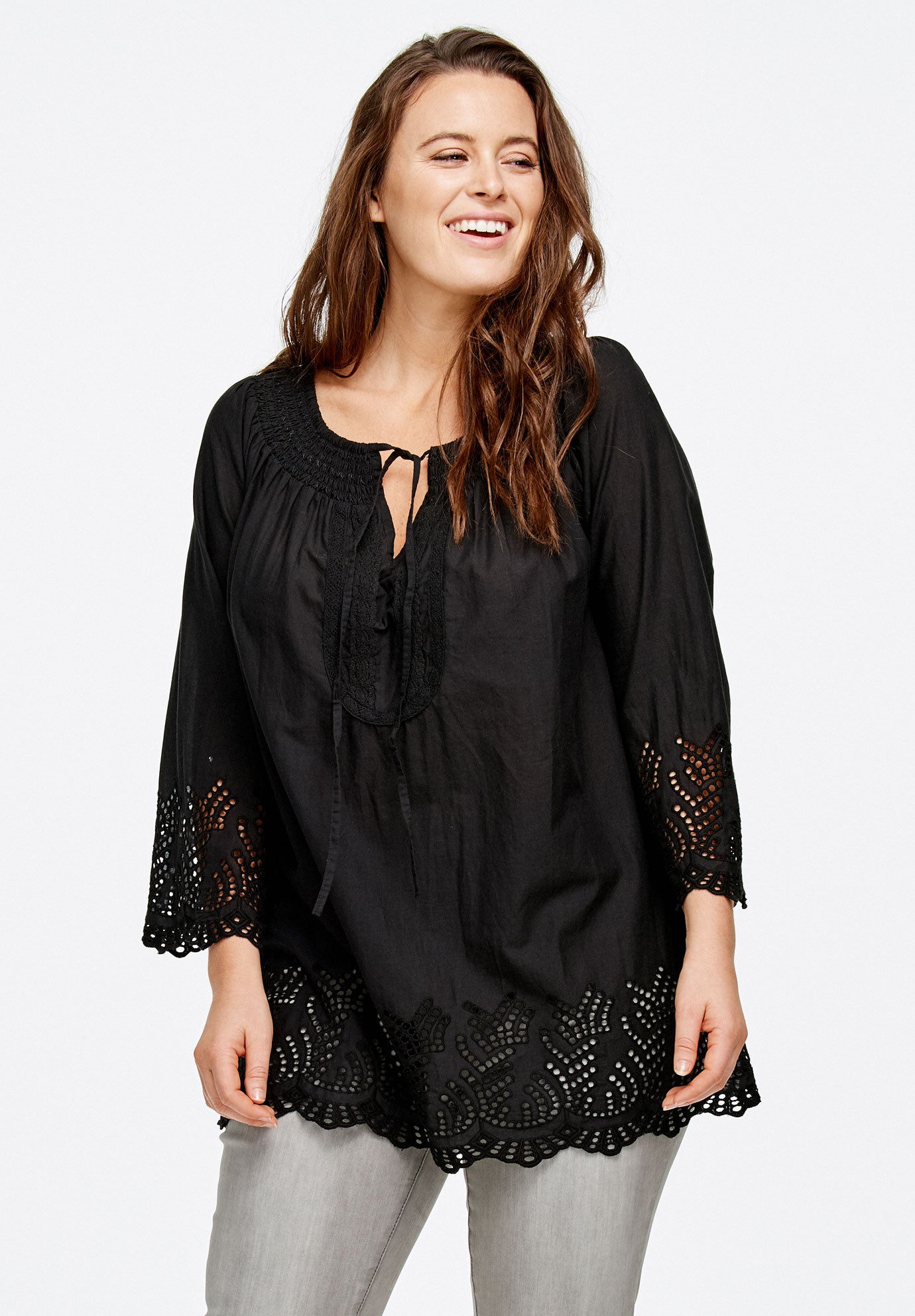 plus size peasant