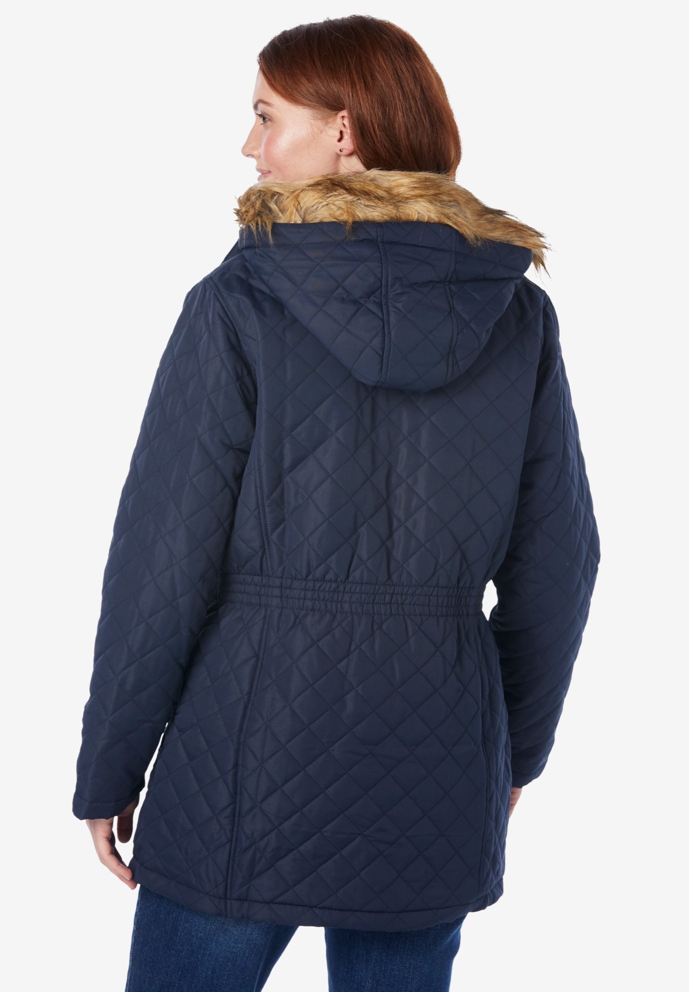 Plus Project Quilted Parka Roaman's