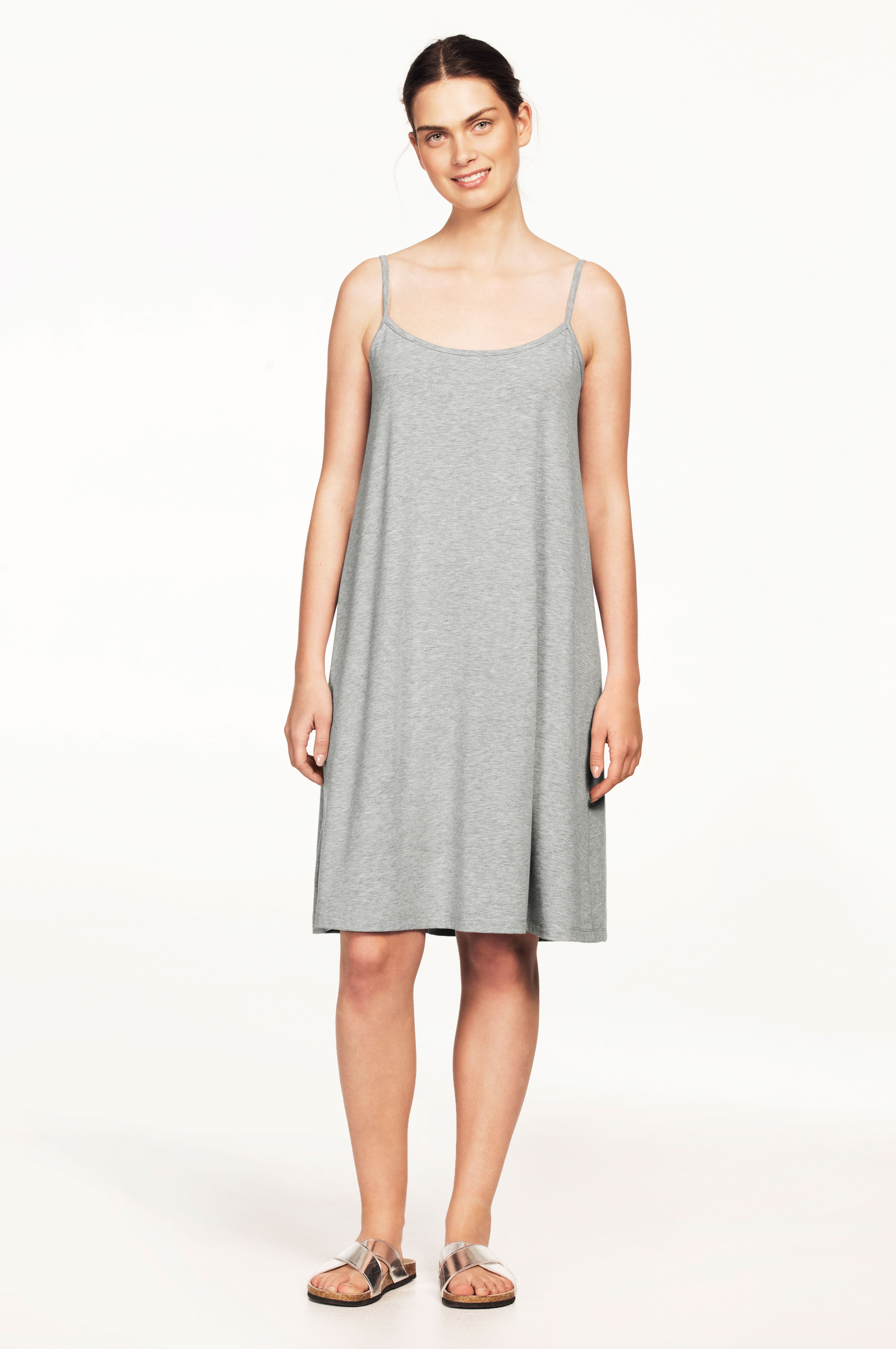 Knit Tank dress by ellos® Plus Size Dresses Roaman's