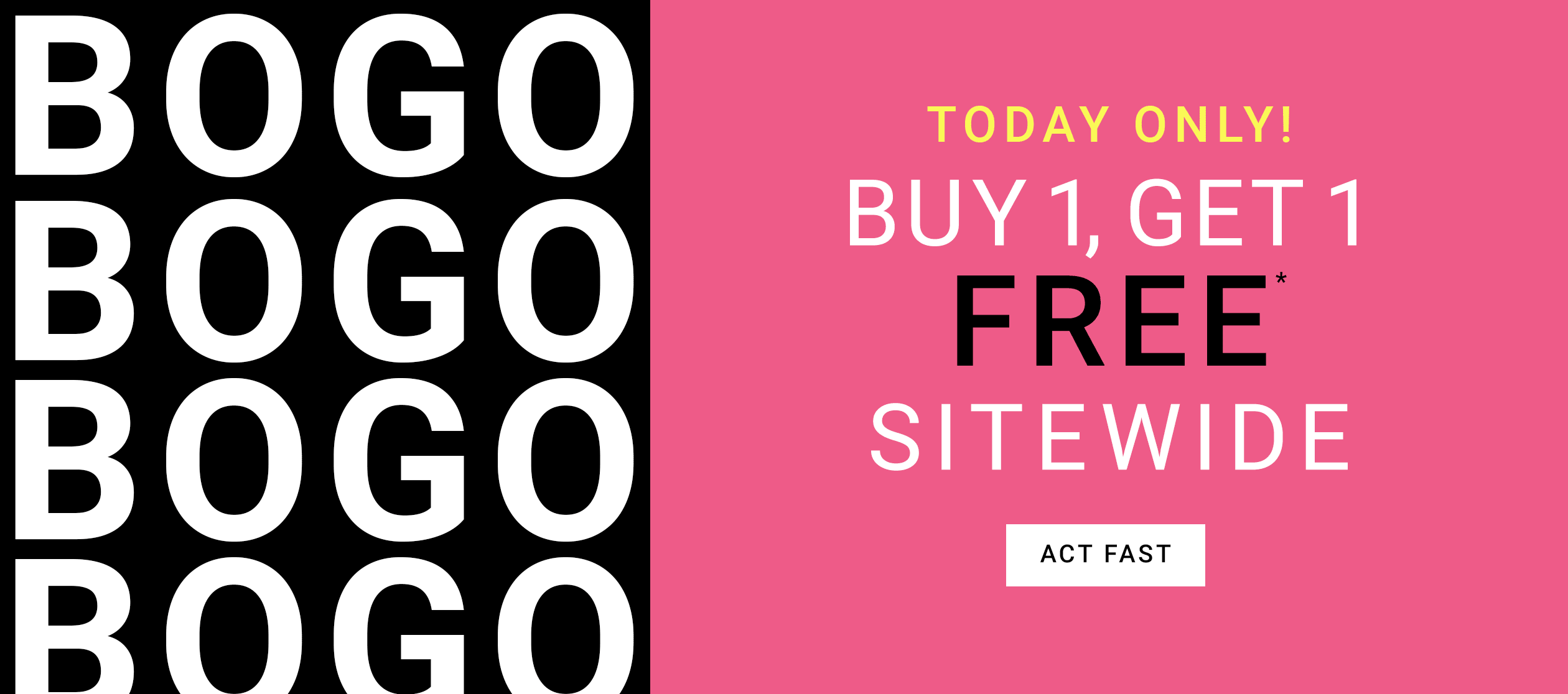 shop BOGO FREE