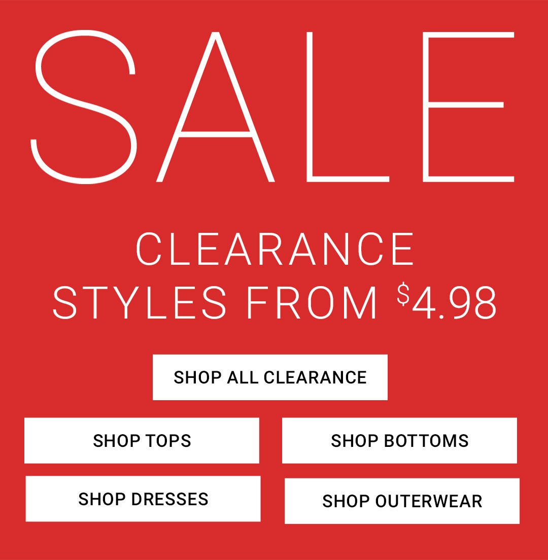 Shop Clearance