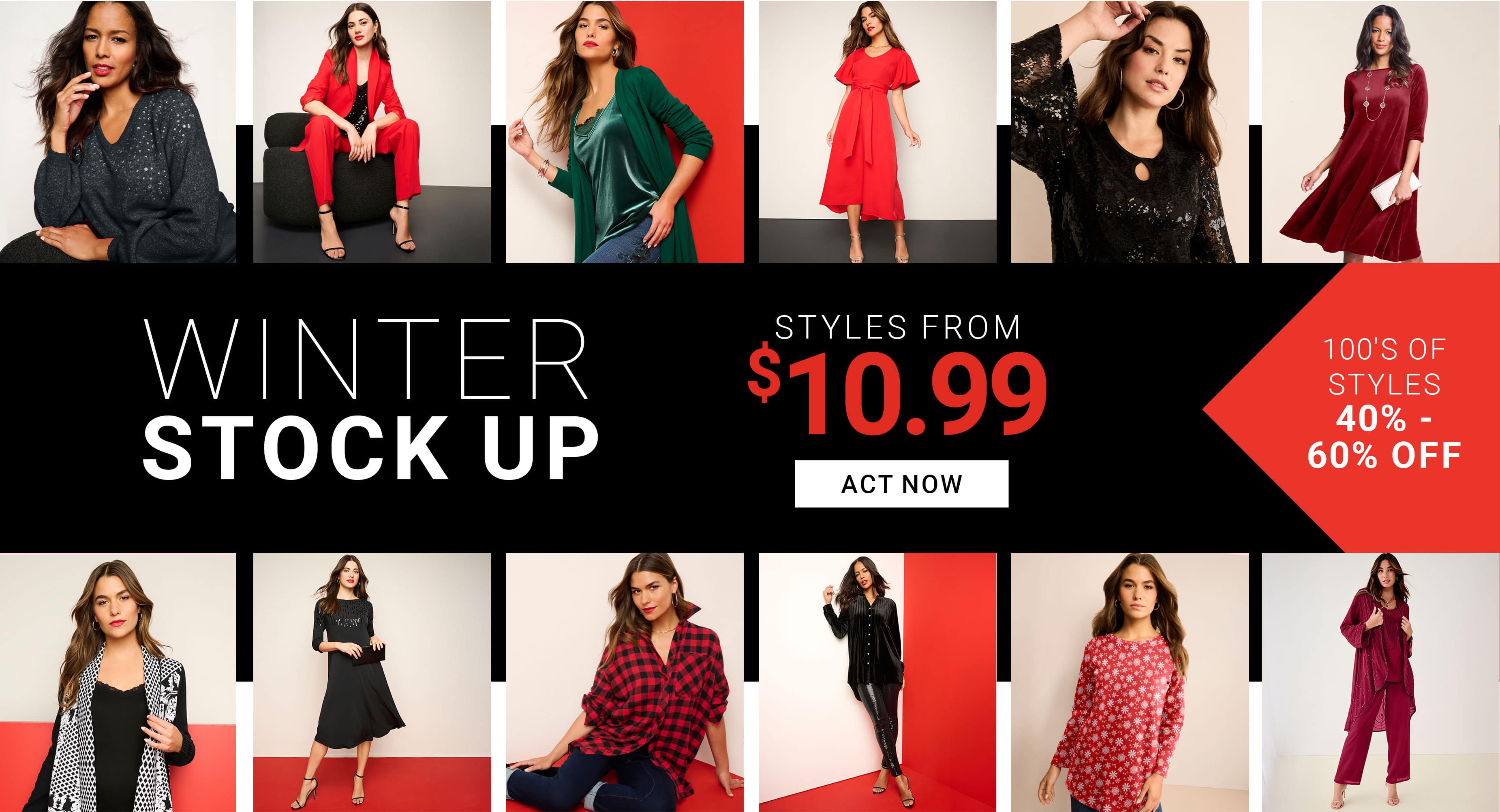 shop WINTER STOCK $10.99 SHOP NOW