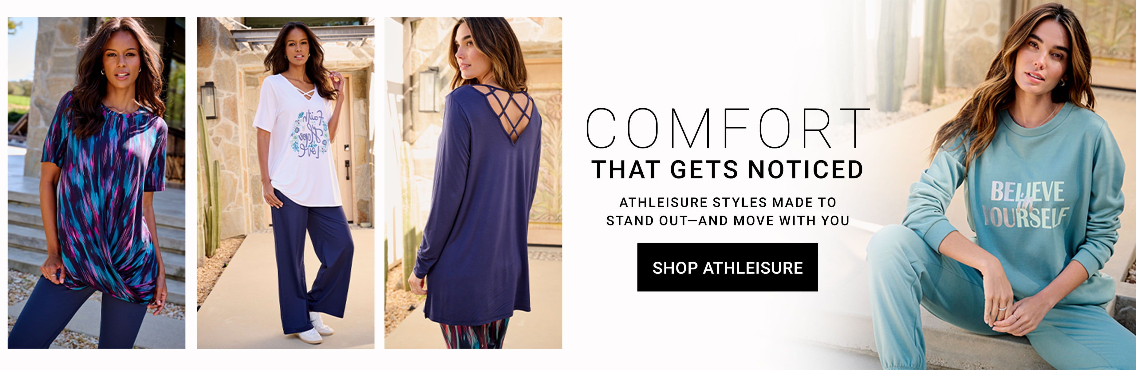 Shop athleisure