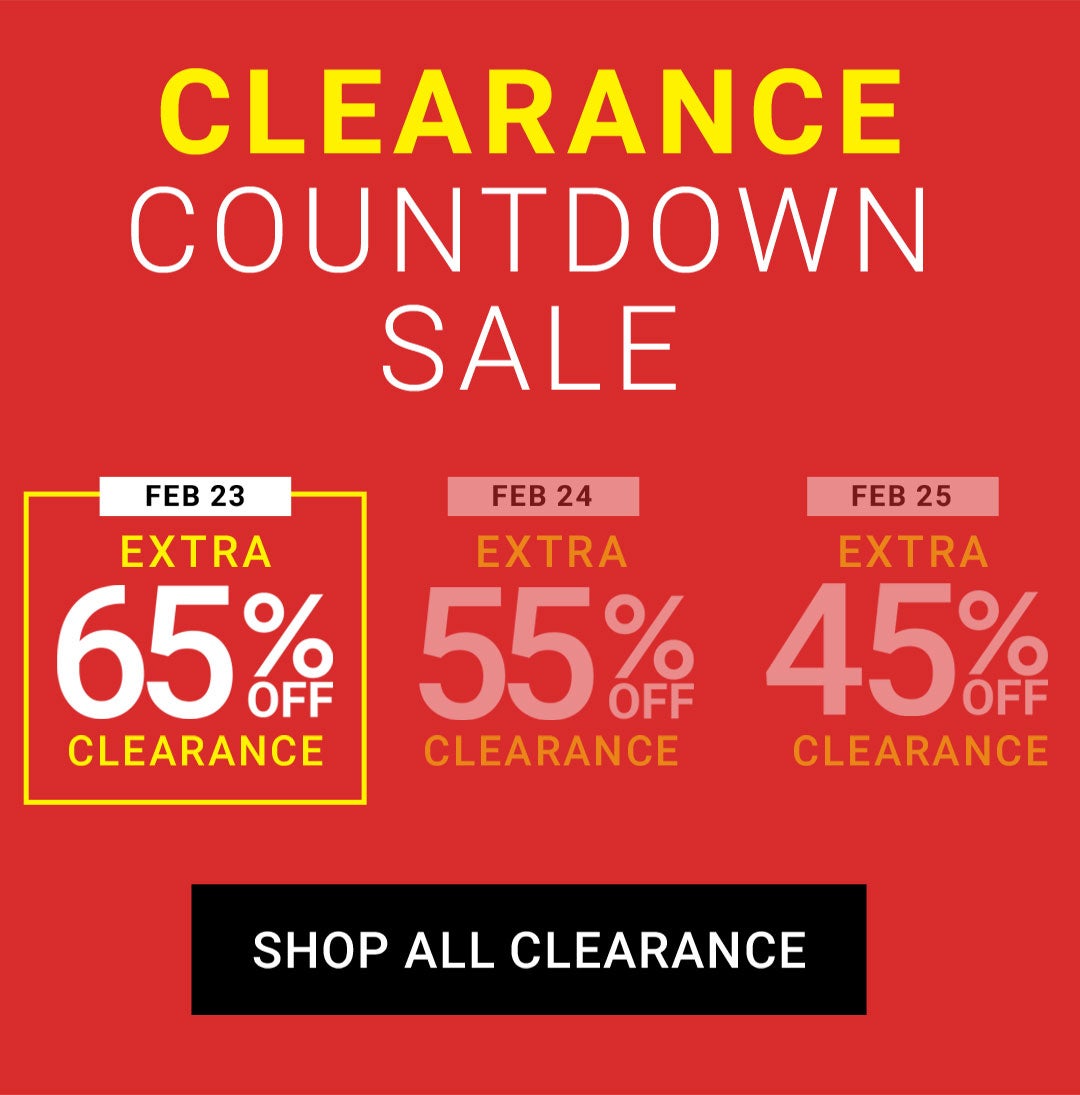 Shop Clearance