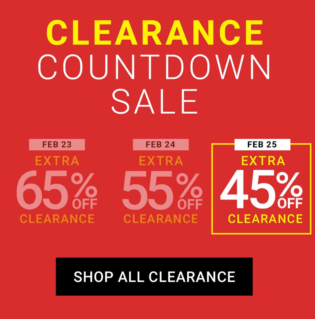 Shop Clearance